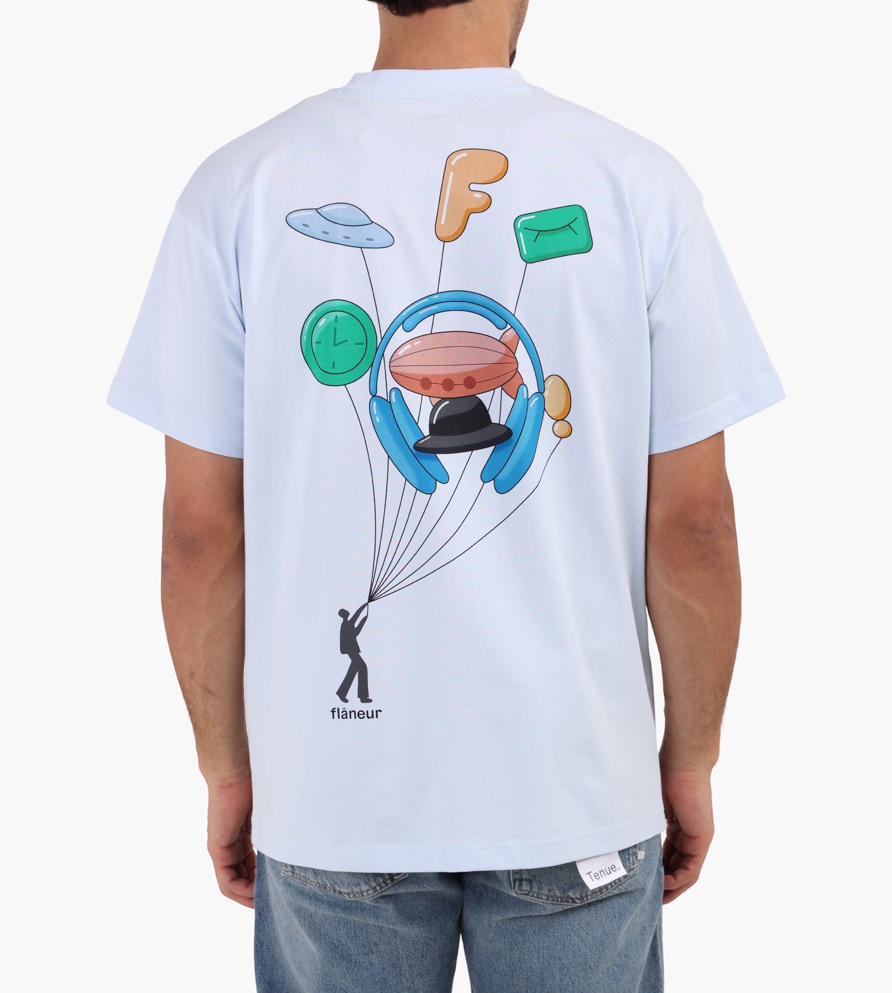 Flâneur Inflatables T-Shirt Light Blue