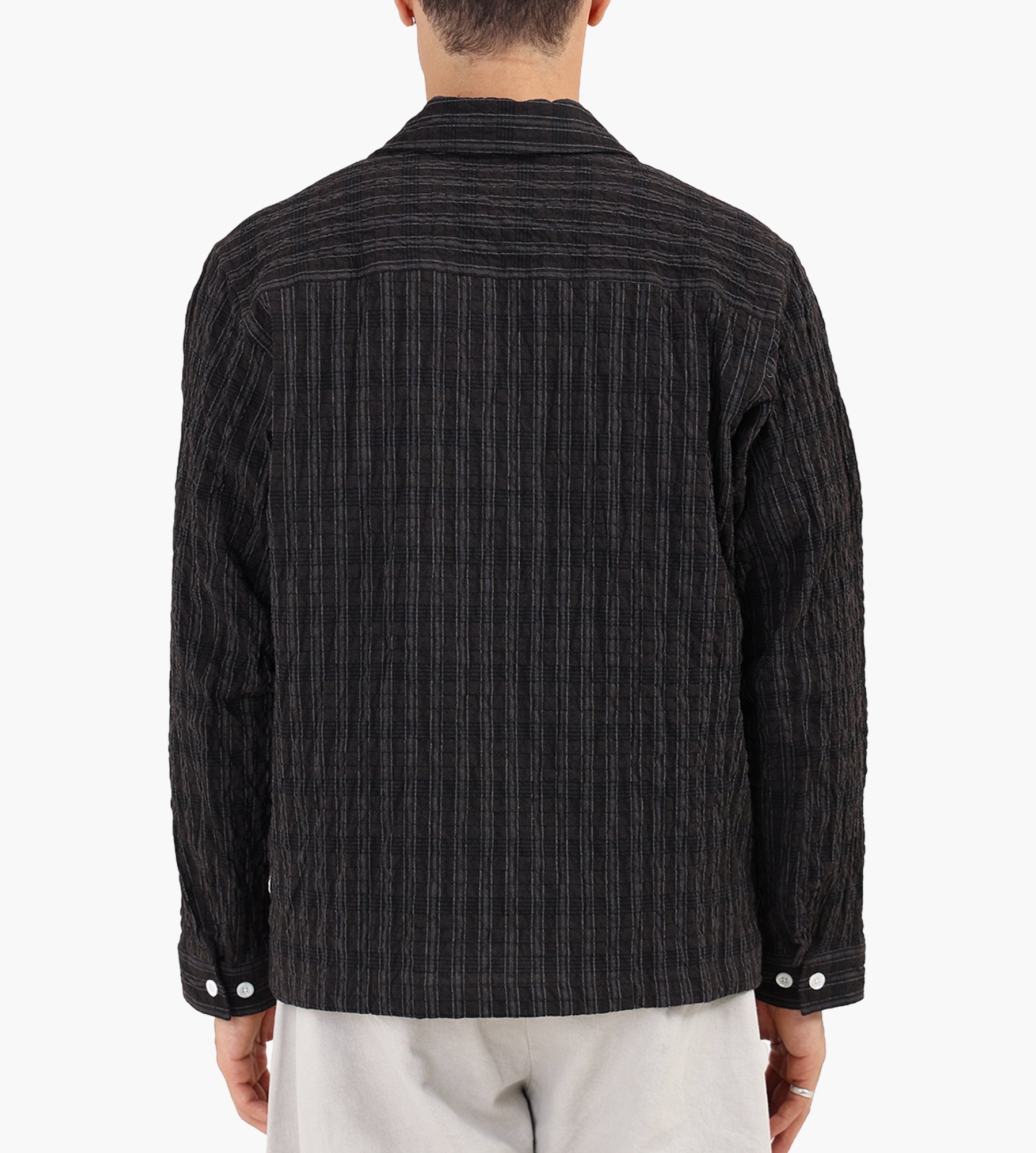 Norse Projects Mols Hunting Check Shirt Delicioso Brown