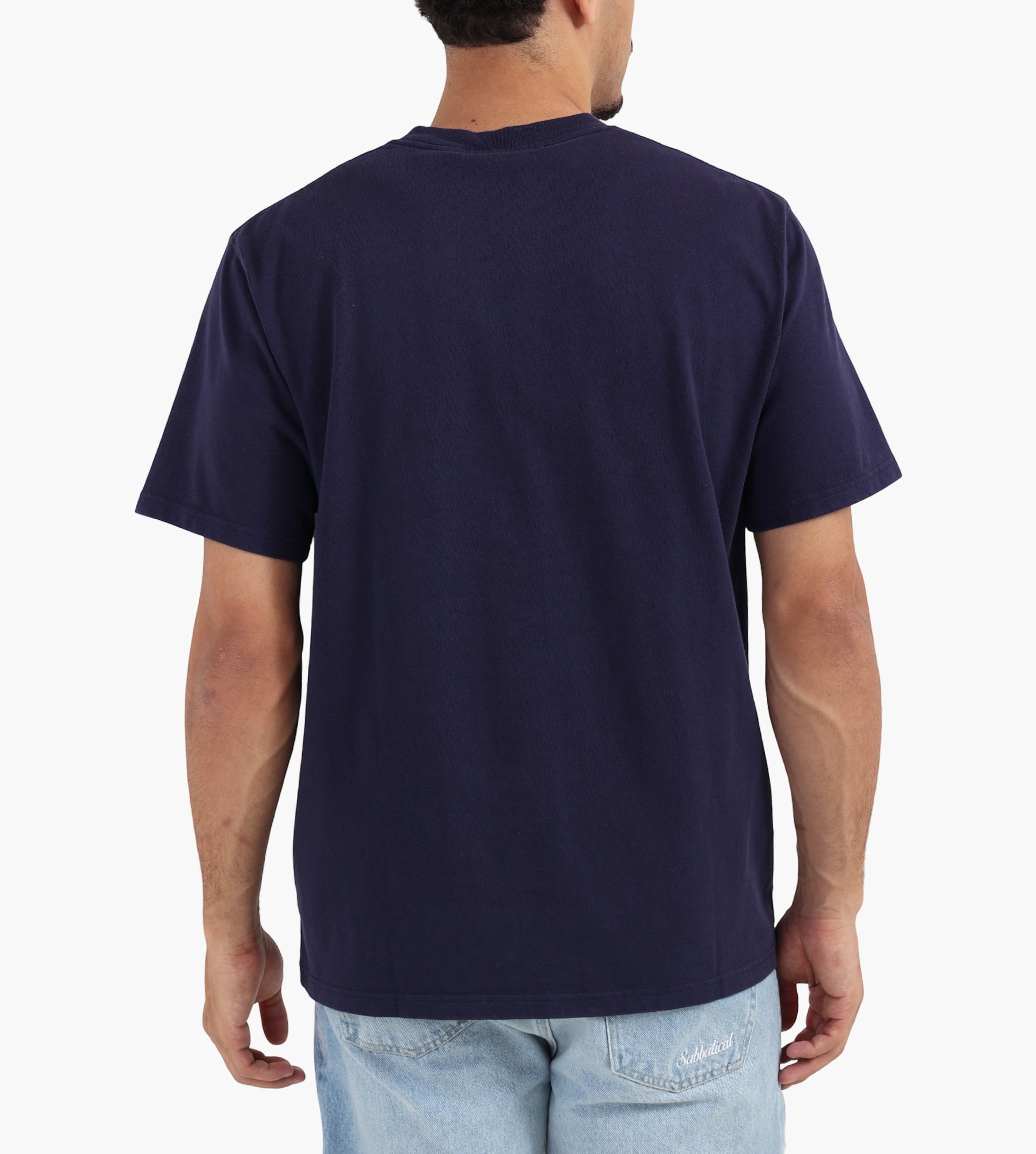Palmes Society T-Shirt Dark Blue
