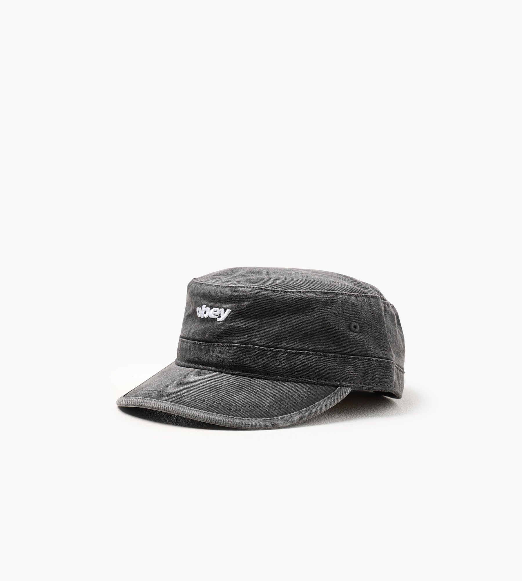 Obey Boxcar Pillbox Hat Pigment Black - Obey - Accessories