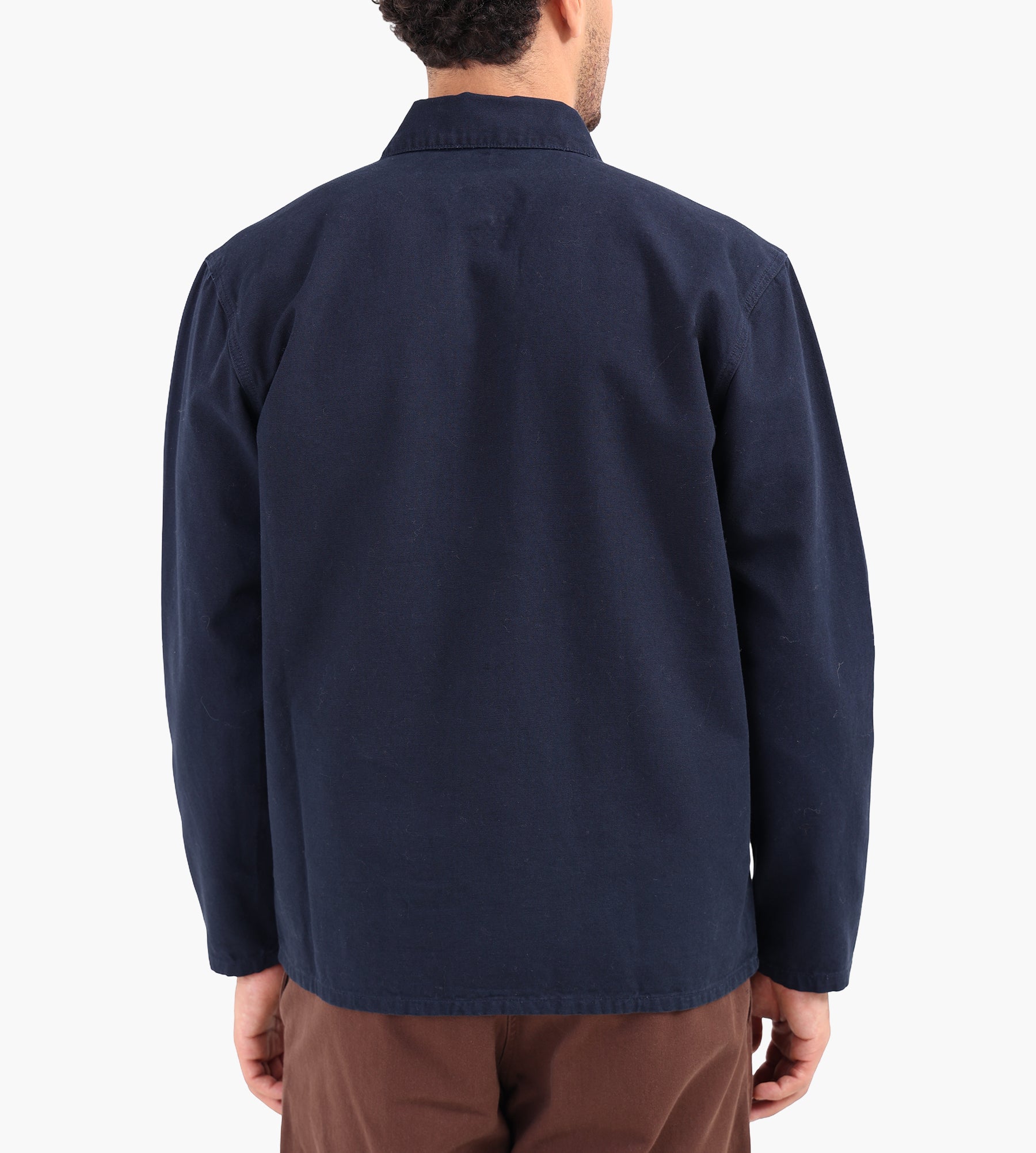 Service Works Canvas Chore Shirt Dark Navy