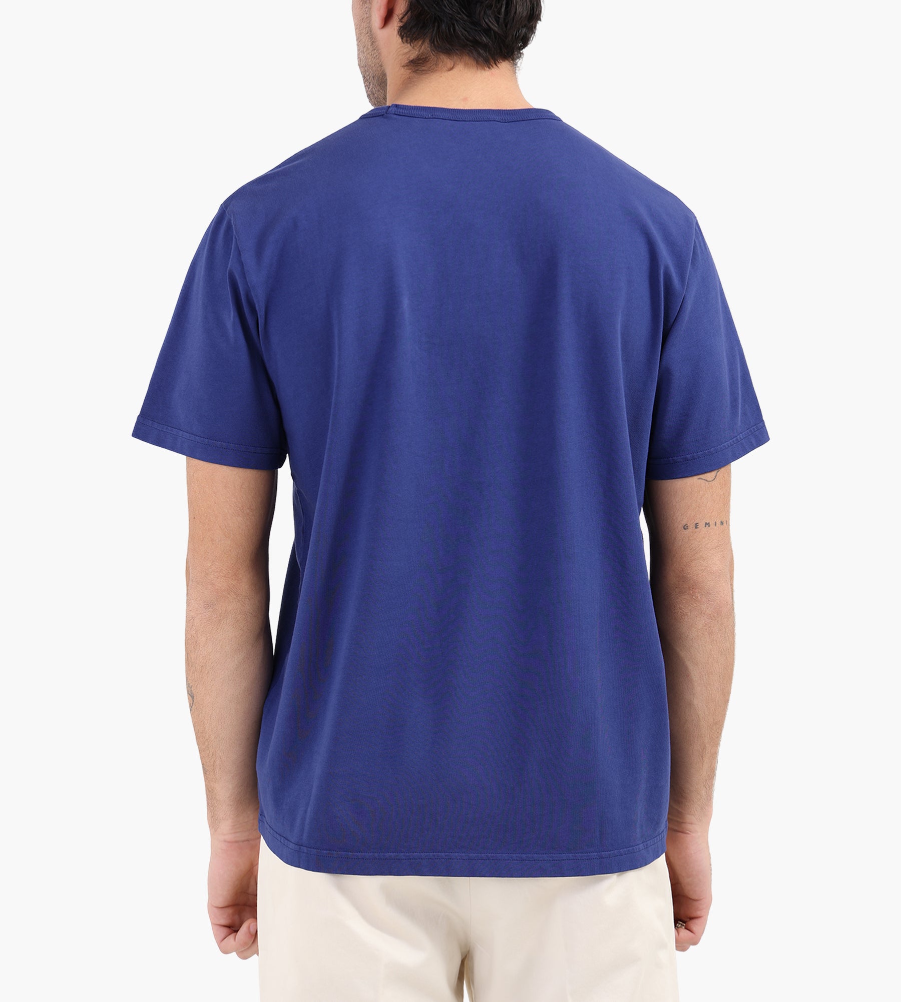 Palmes Public T-Shirt Blue - Palmes - Clothing