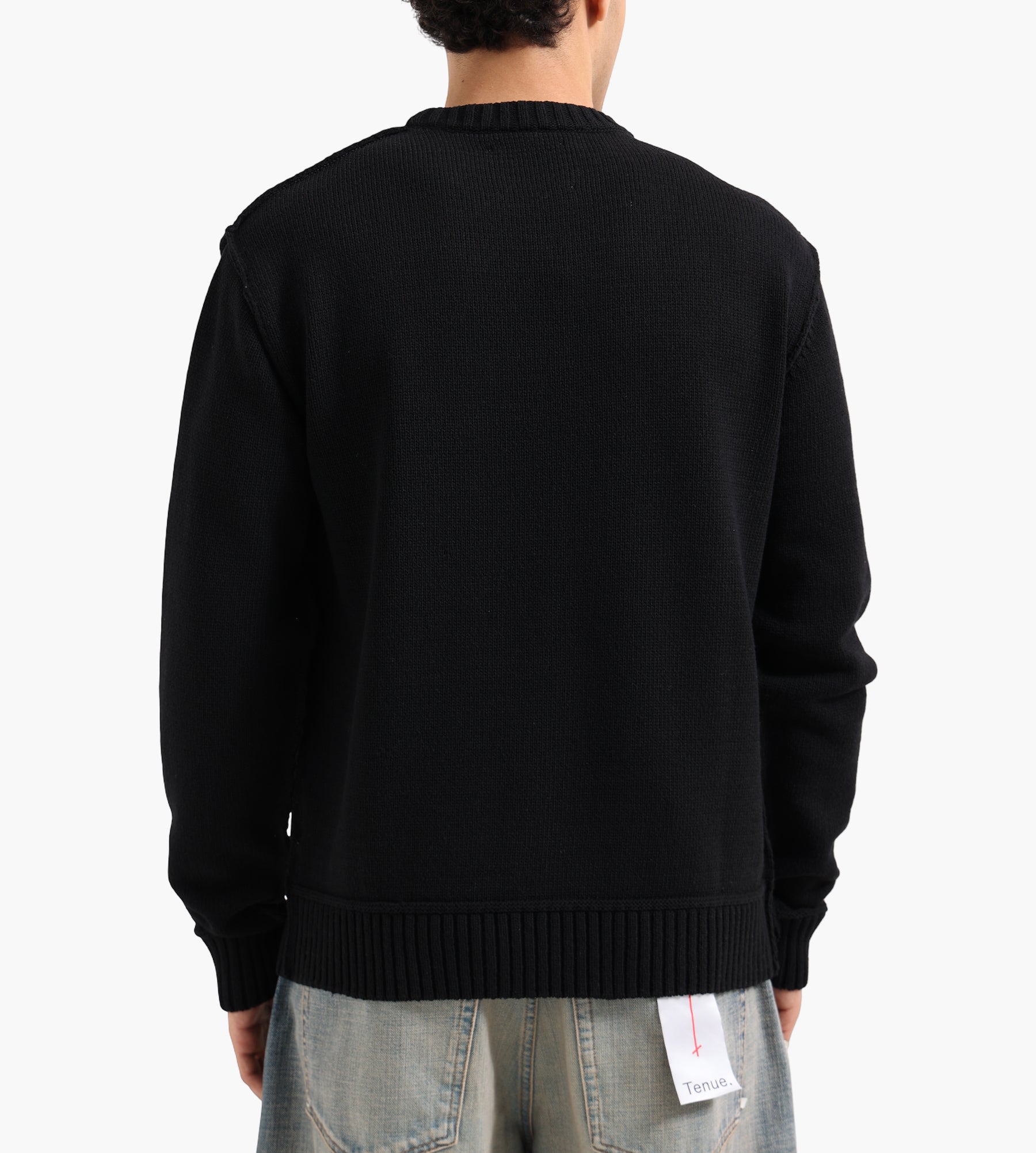 Arte Antwerp Reversible Label Knit Black