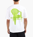 New Amsterdam Surf Association Chair Tee White