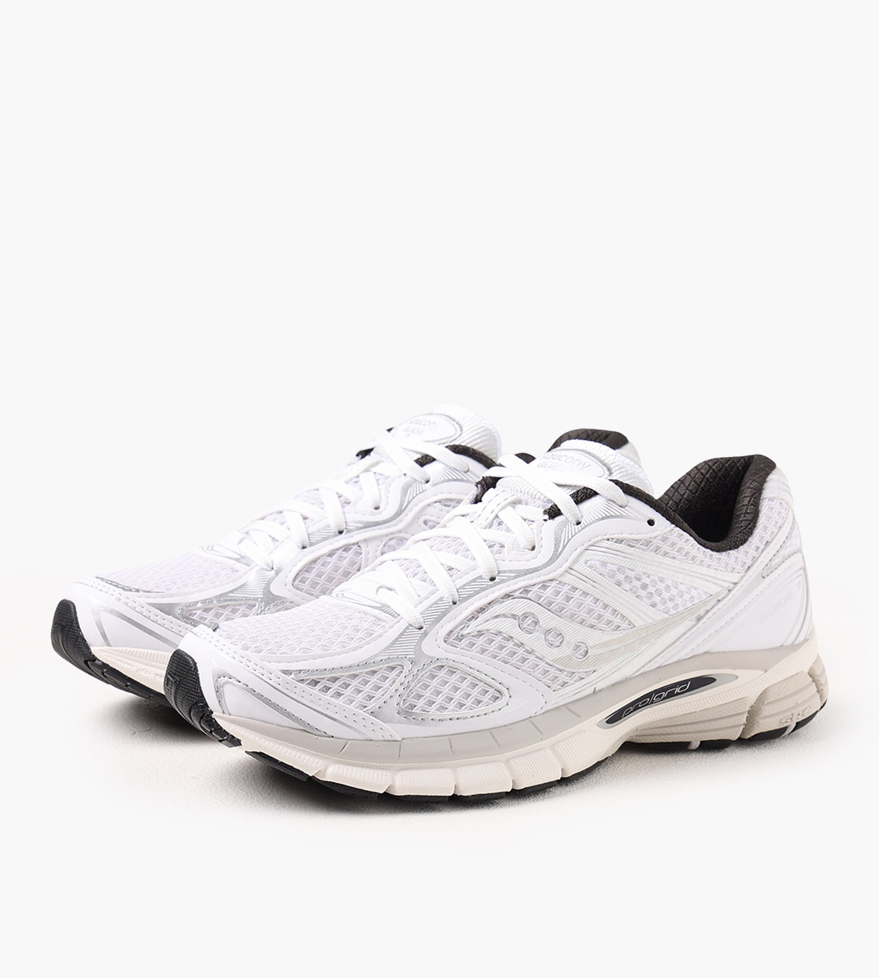 Saucony Progrid Guide 7 White Black - Saucony - Footwear