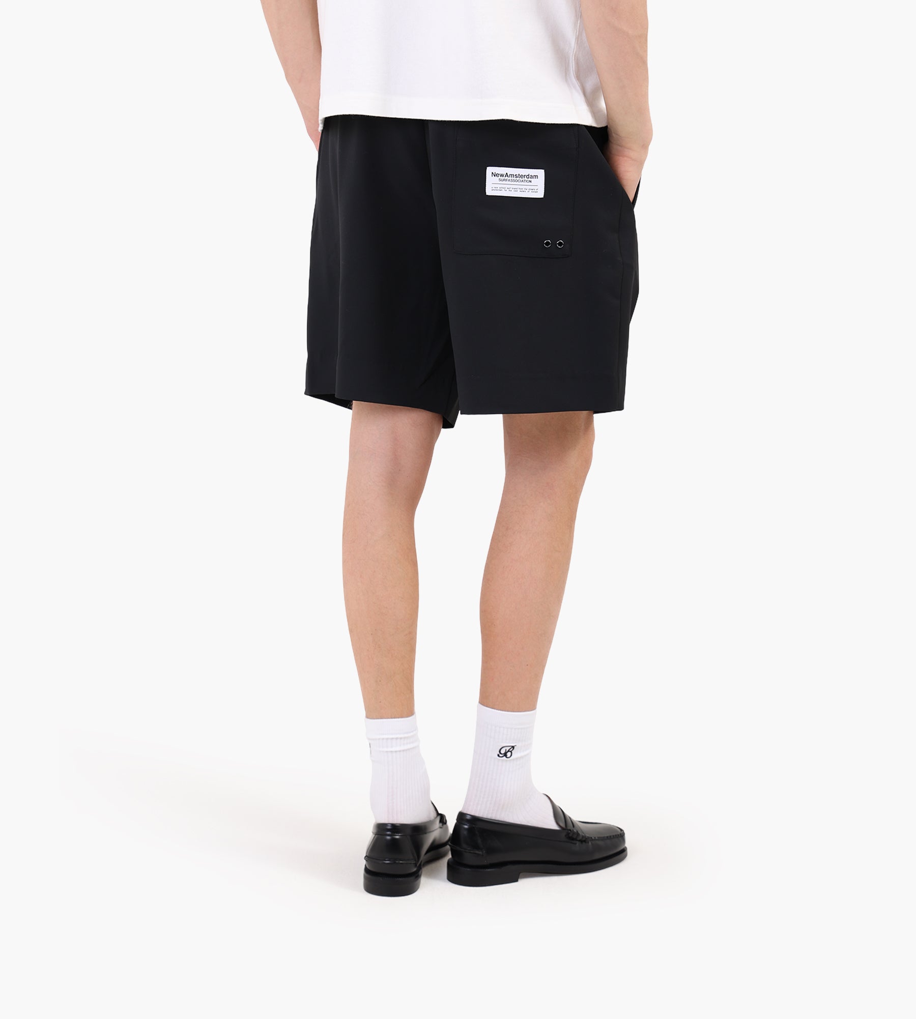 New Amsterdam Surf Association Work Shorts Black