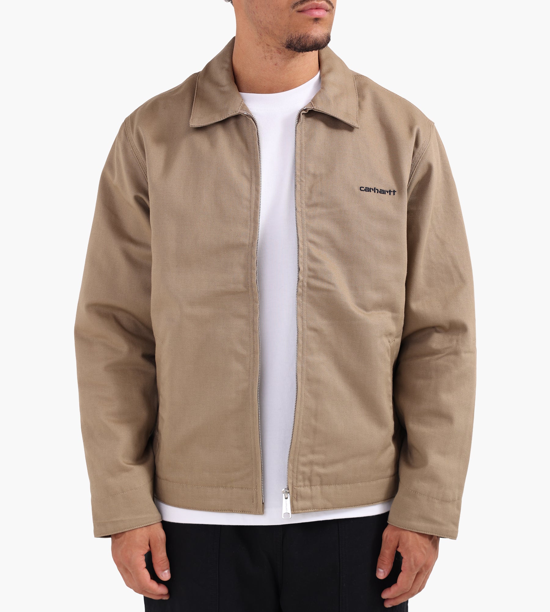 Carhartt WIP Module Script Jacket Leather Black
