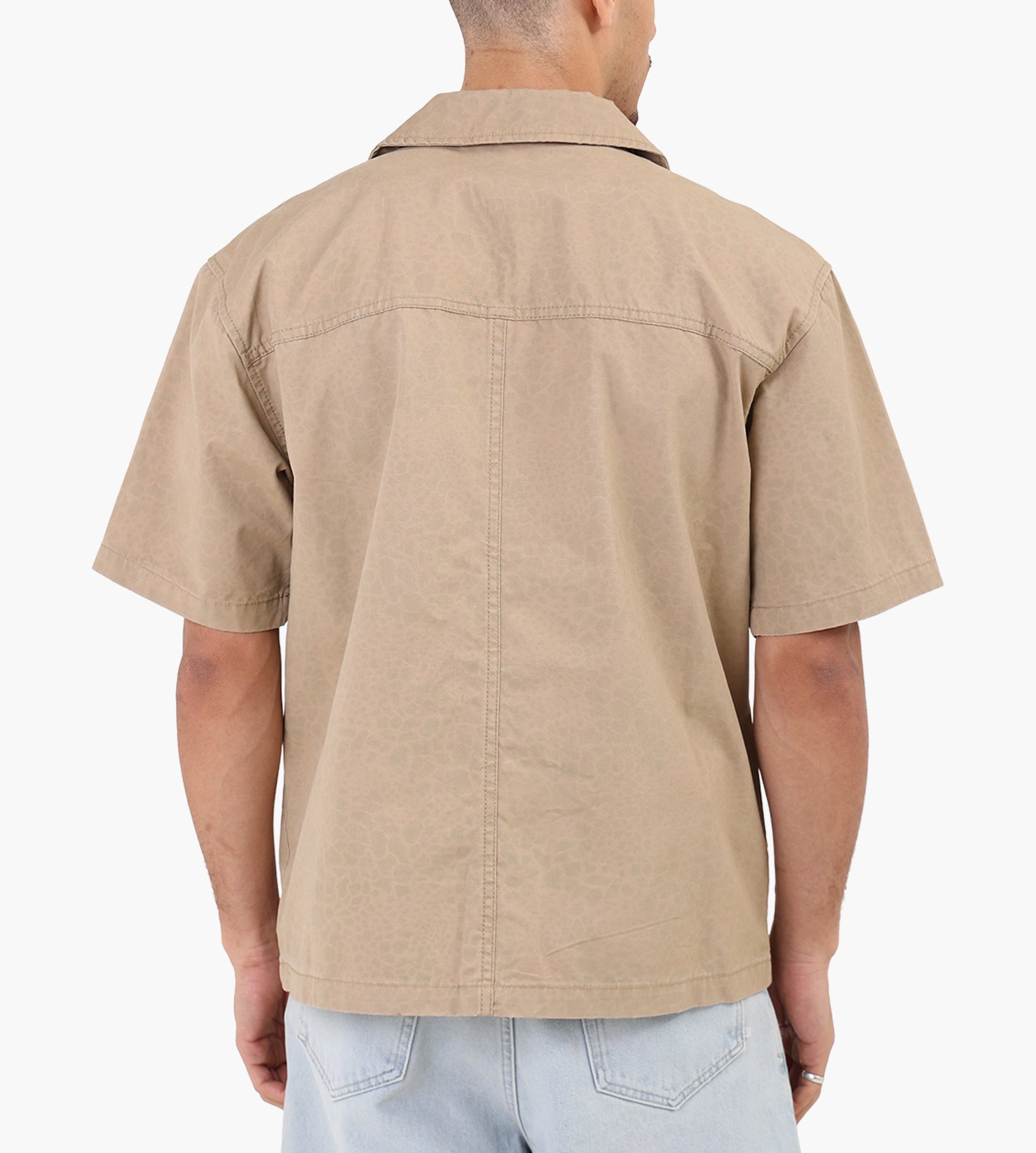 Libertine-Libertine Volcano 3562 Shirt Khaki Camo