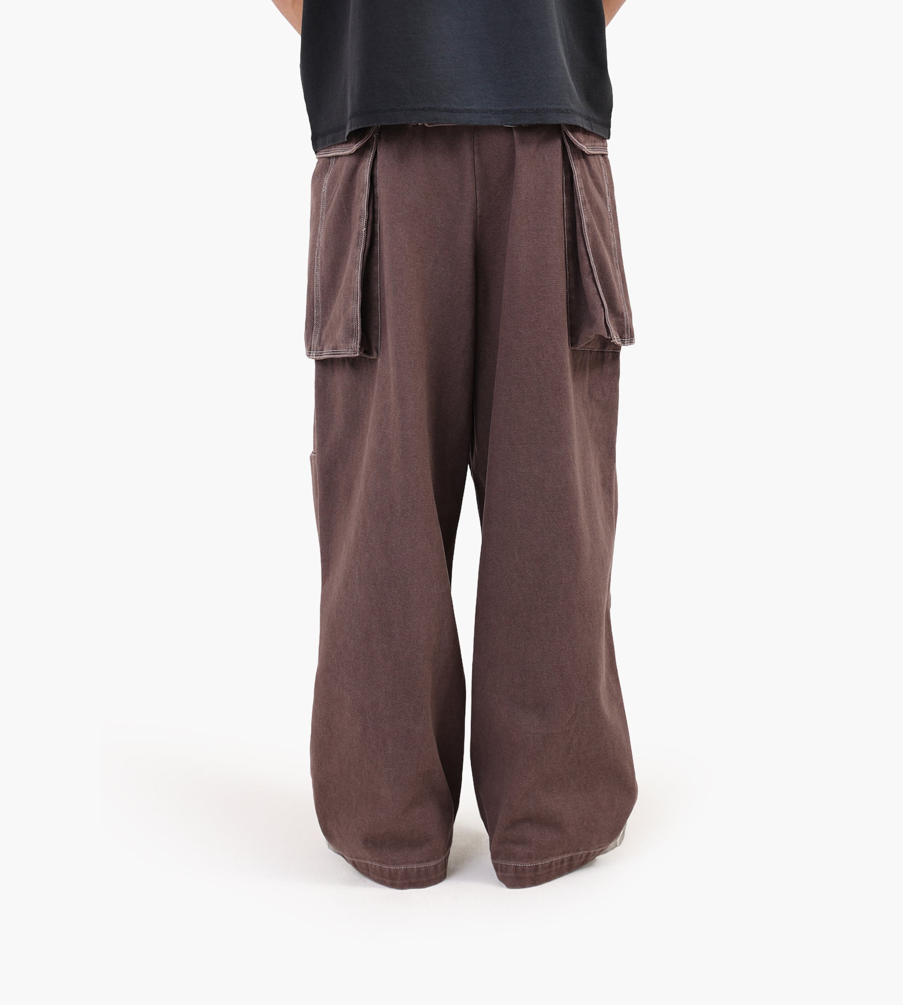 PAL Sporting Goods Kebari Wide Leg Pants Deep Mahogany