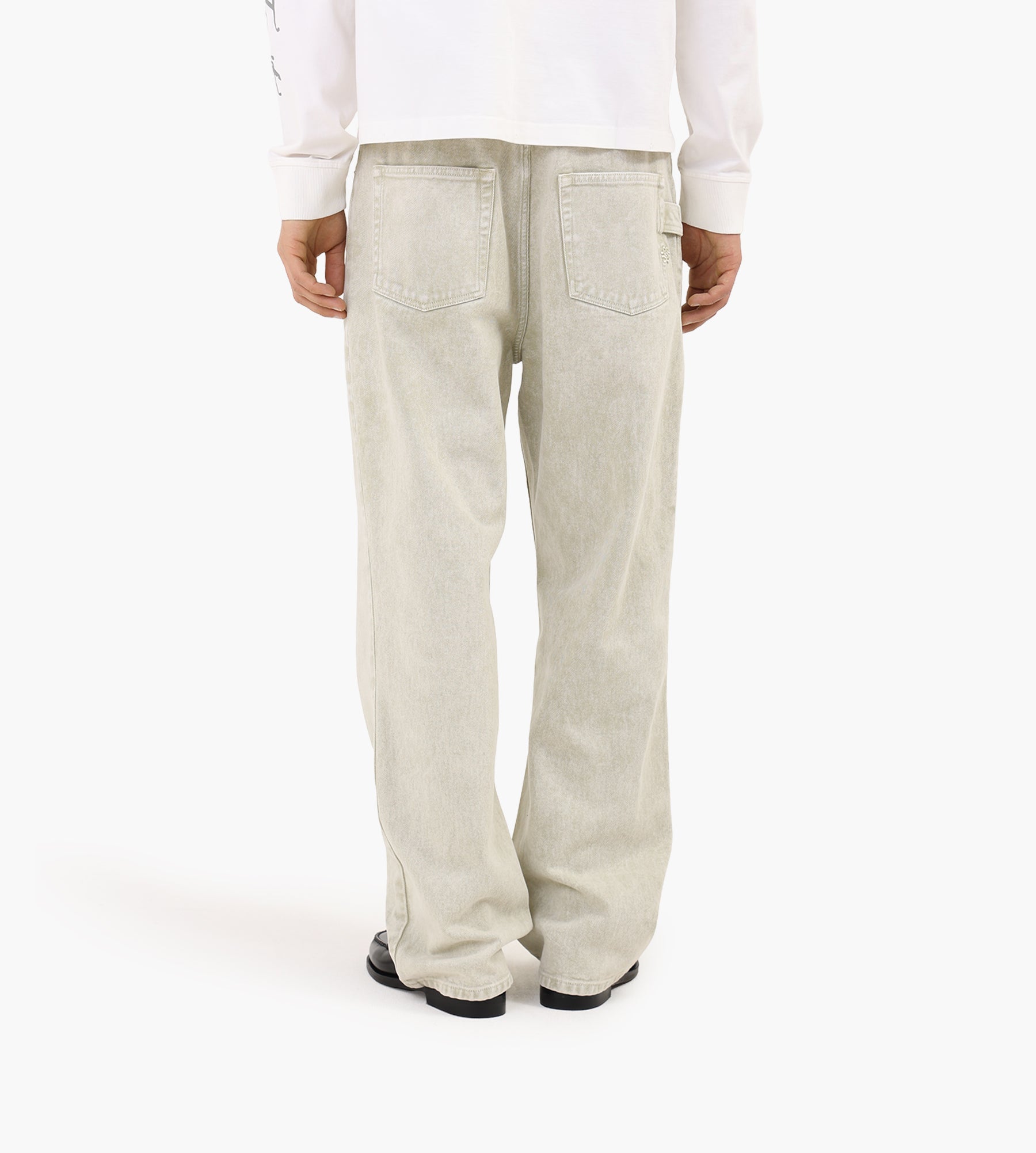 Filling Pieces Denim Pants Tea