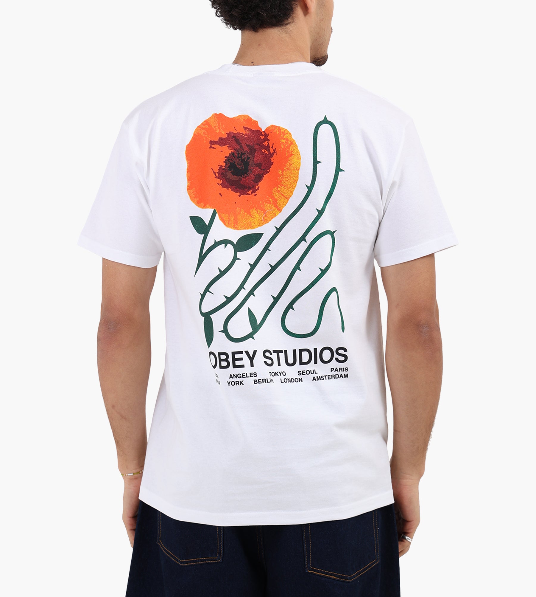 Obey Moves Of Life Tee White