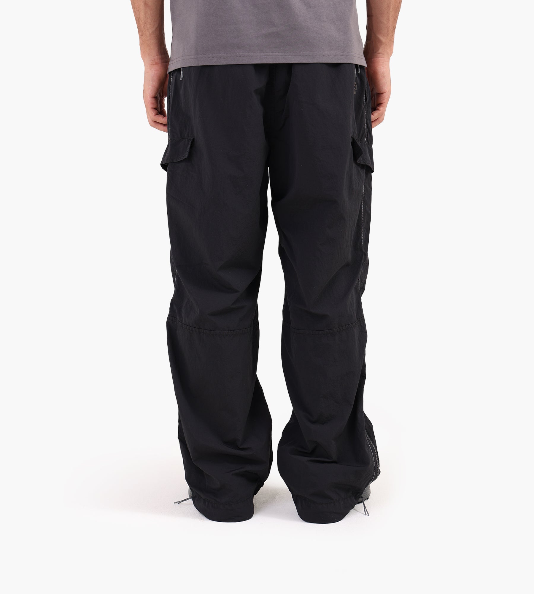 ROA x And Wander Garment-Dyed Pants Black