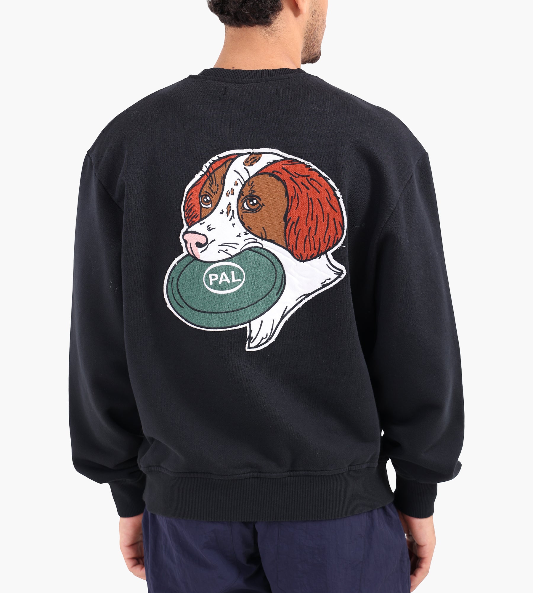 PAL Sporting Goods Frisbee The Dog Crewneck Maritime Blue