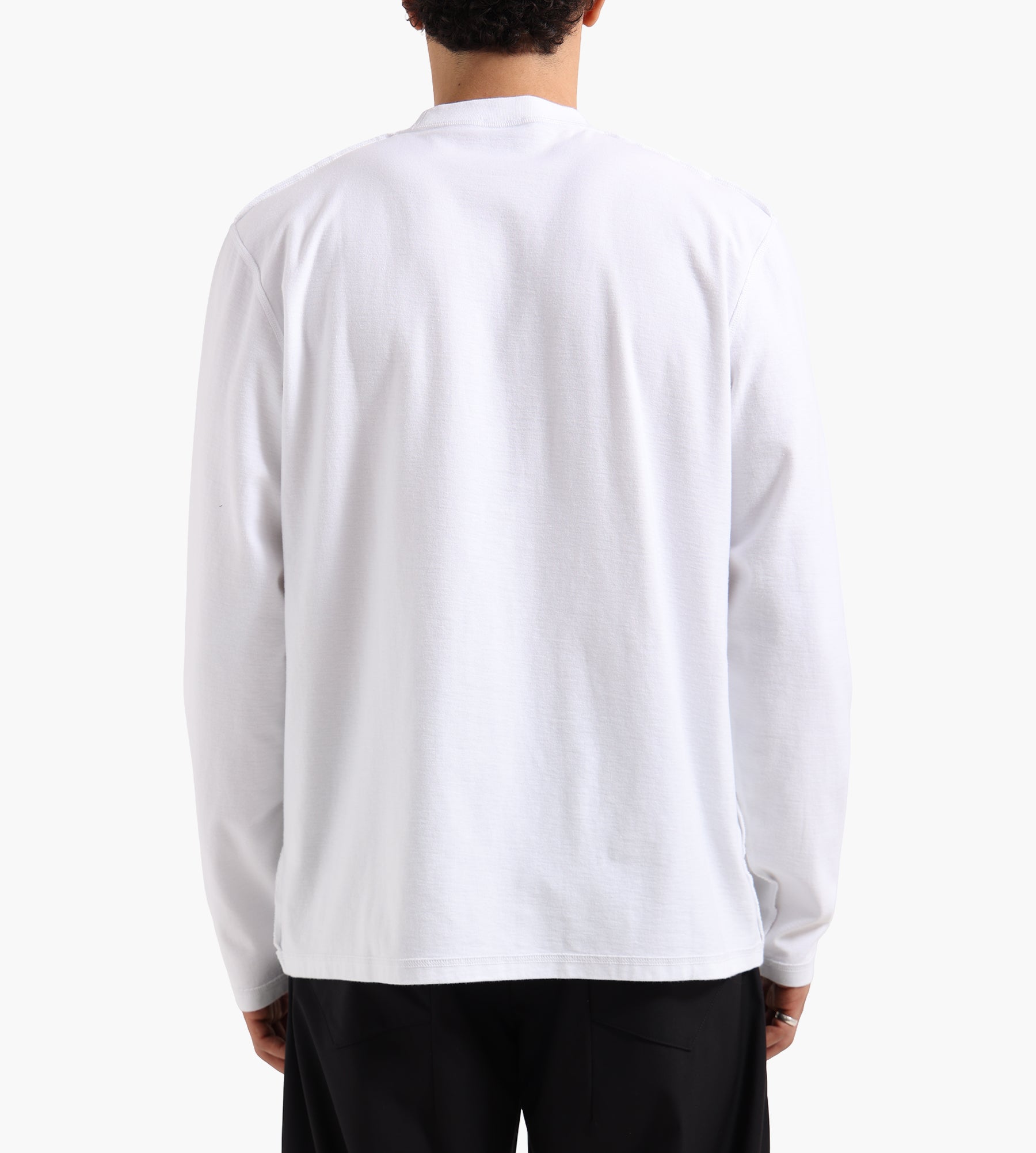 Arte Antwerp Reversible Label Longsleeve White