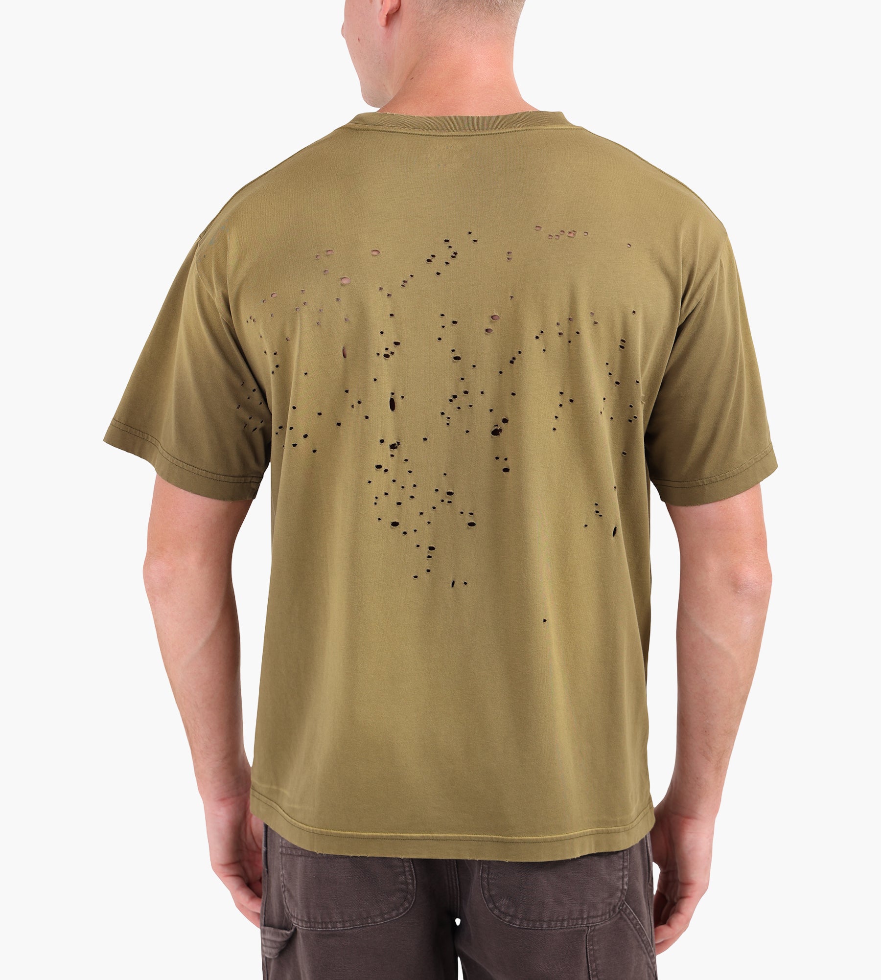 Satisfy MothTech T-Shirt Sun Bleached Military Olive