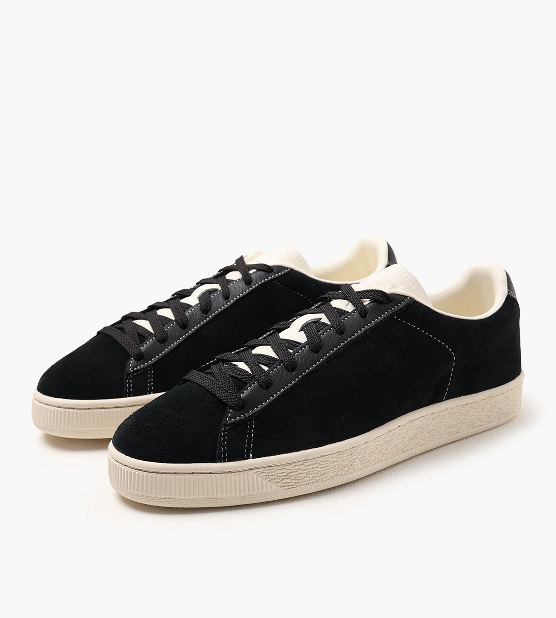Puma Suede Icons Puma Black Frosted Ivory - Puma - Footwear