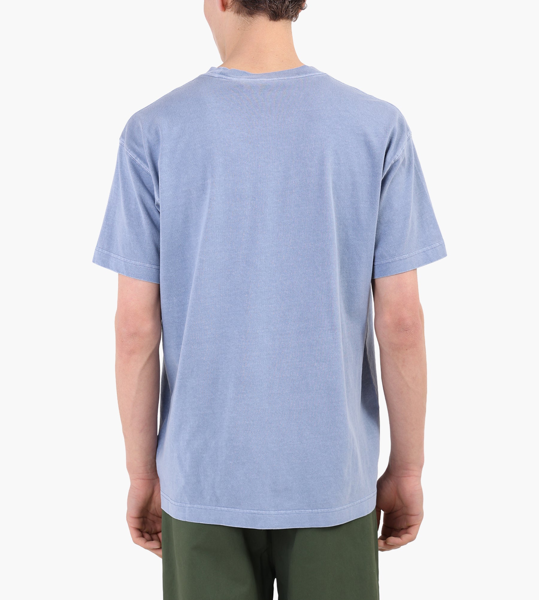 Carhartt WIP Nelson T-Shirt Gentle Blue Garment Dyed