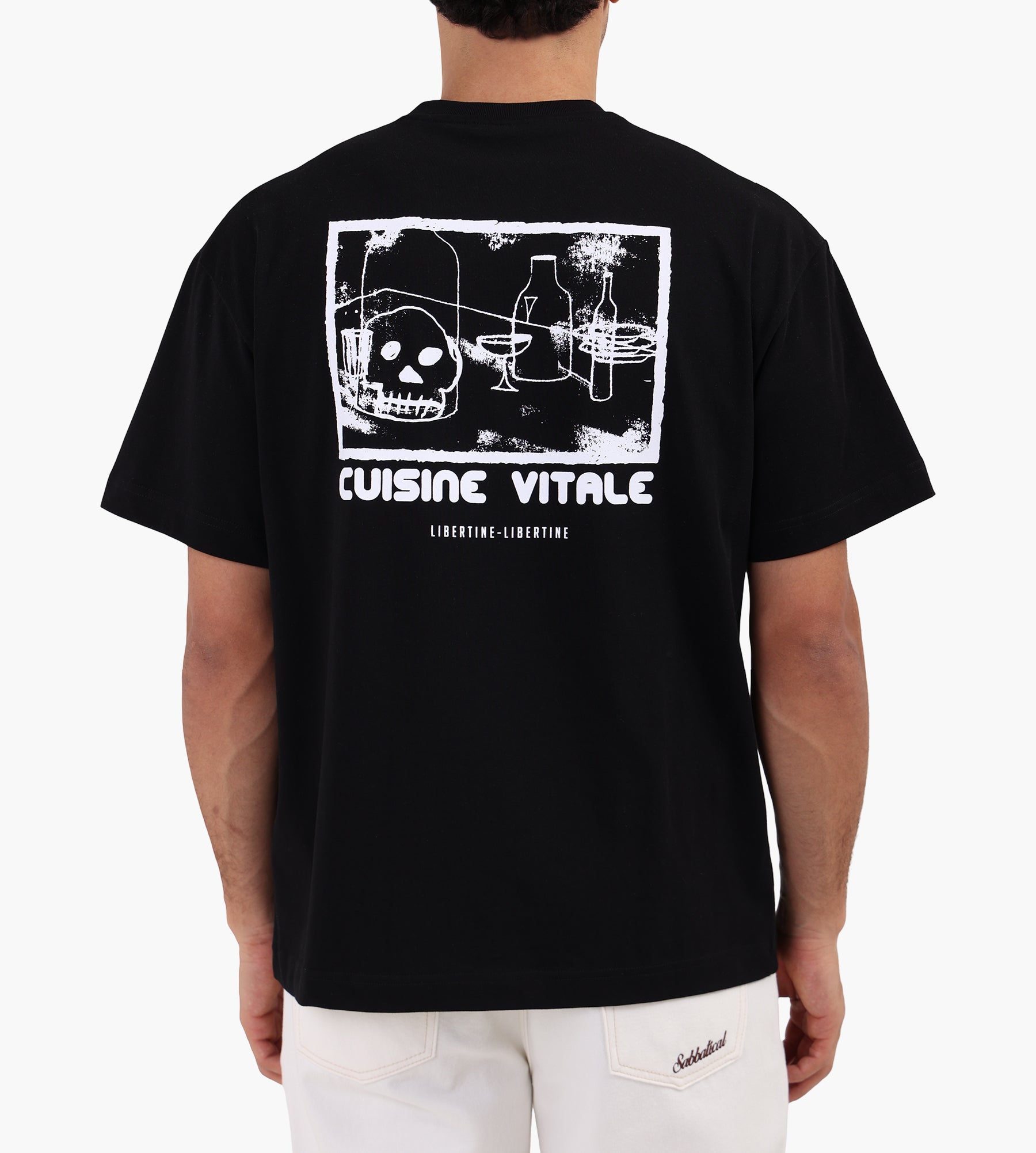 Libertine-Libertine Broke Vitale 3692 Tee Black