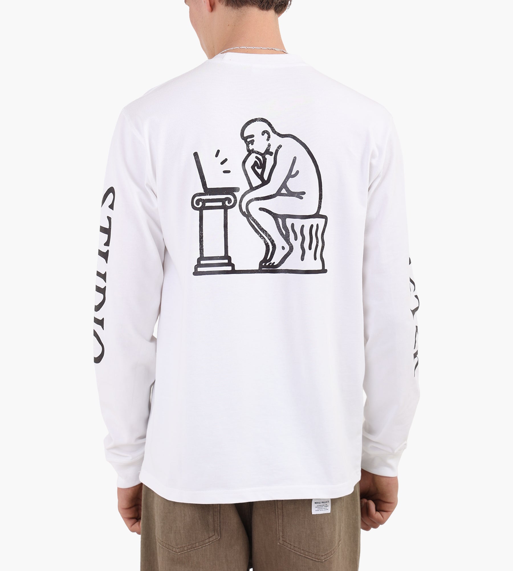 Freeter Thinker Longsleeve White