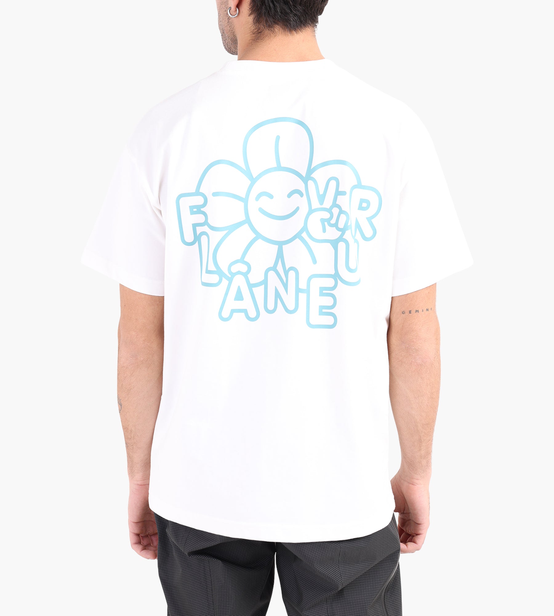 Flâneur Happy Flower T-Shirt White