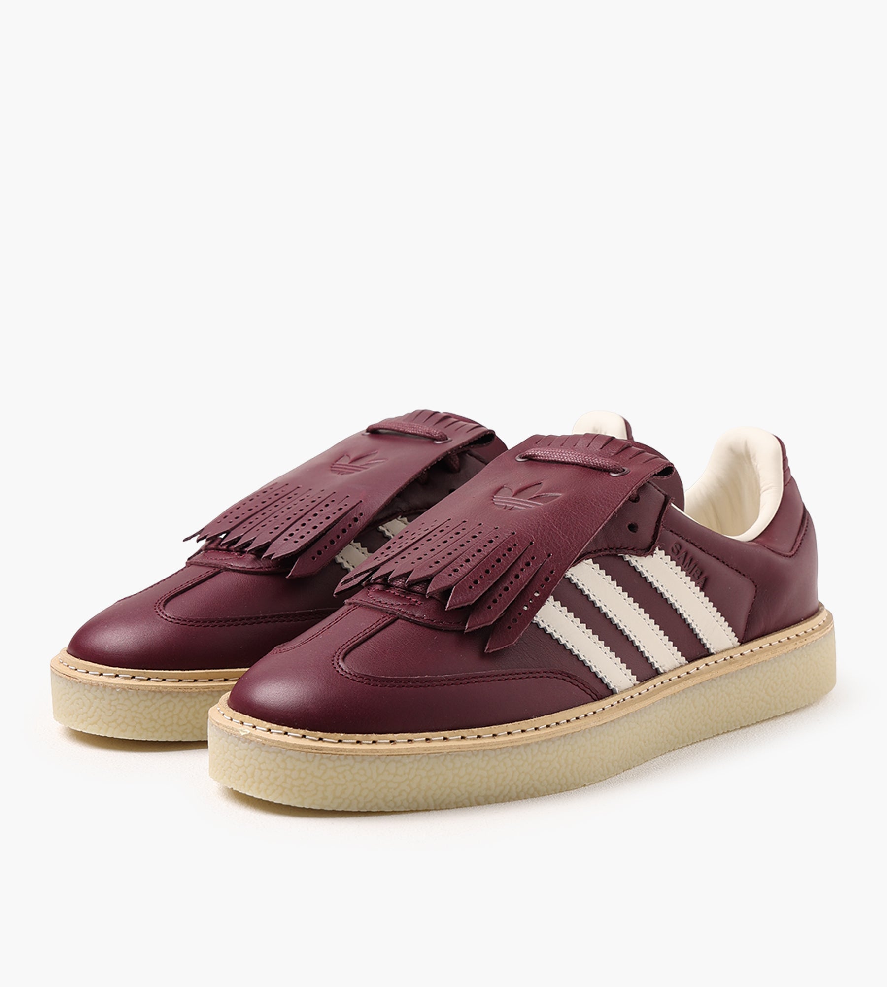Adidas Samba Lux Maroon Owhite Nobmar