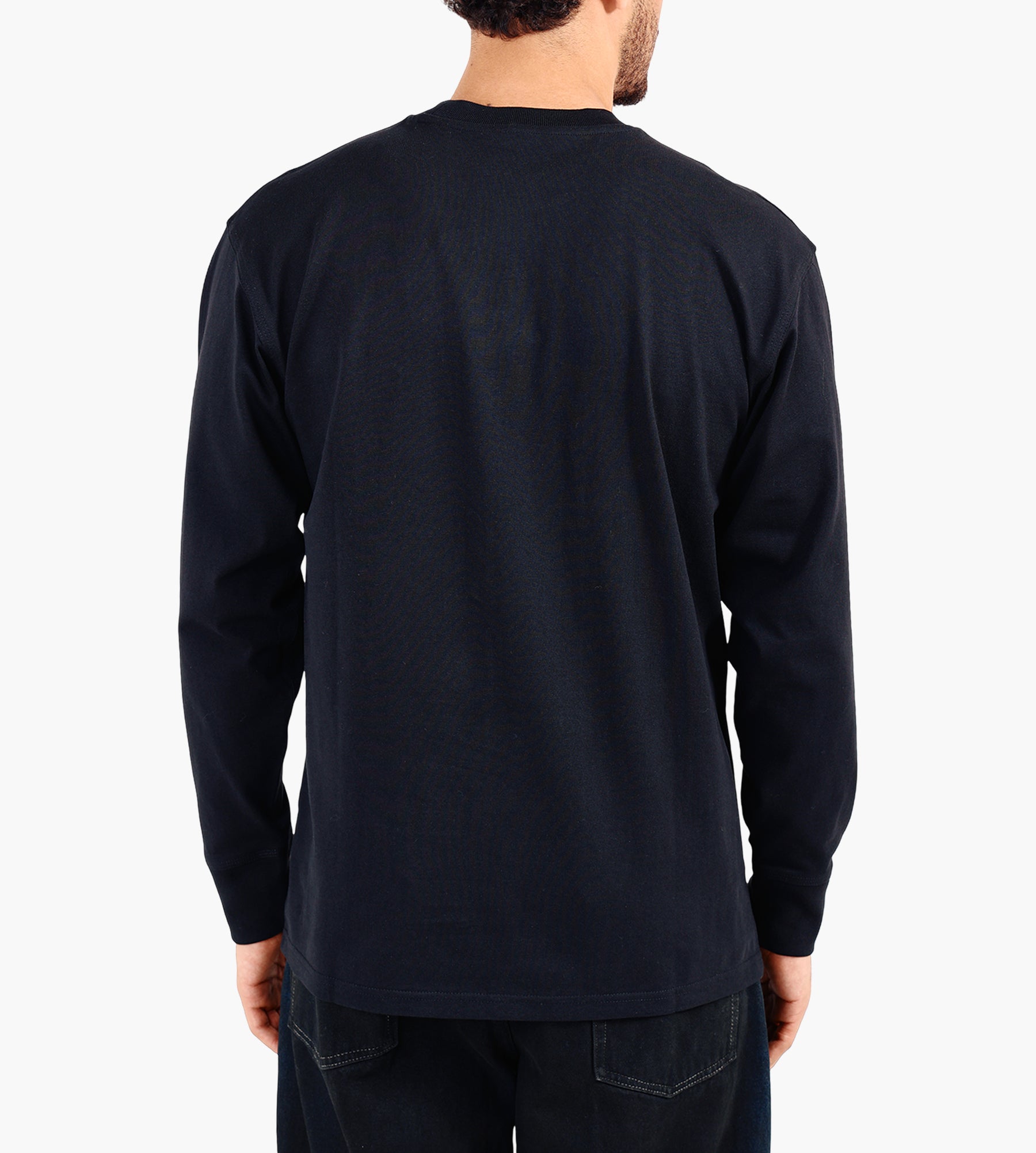 Carhartt WIP American Script Longsleeve Black