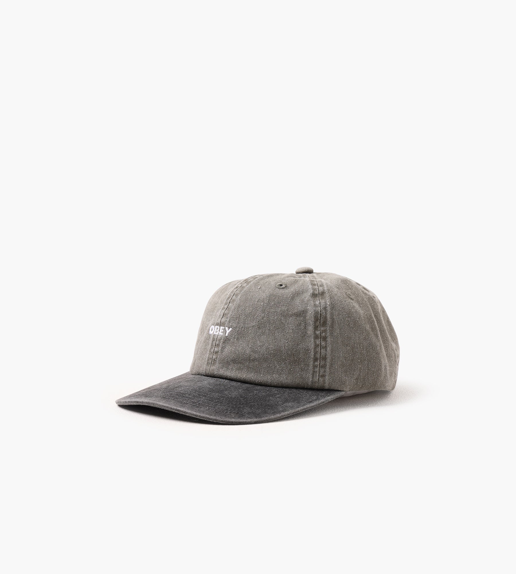 Obey Pigment Bold 6 Panel Strapback Pigment Olive Multi