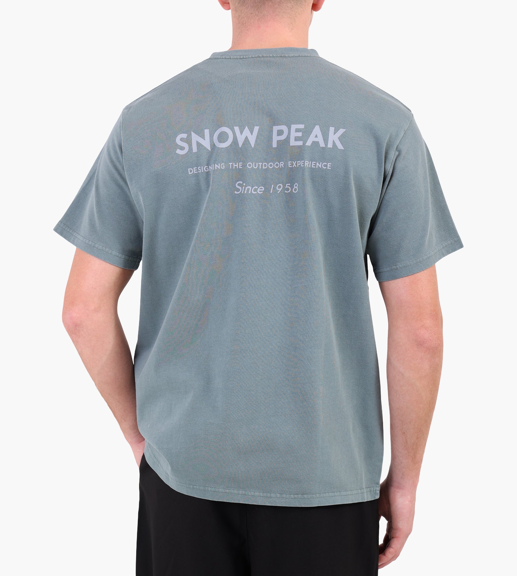 Snow Peak Garment Dyed T-Shirt Dark Green