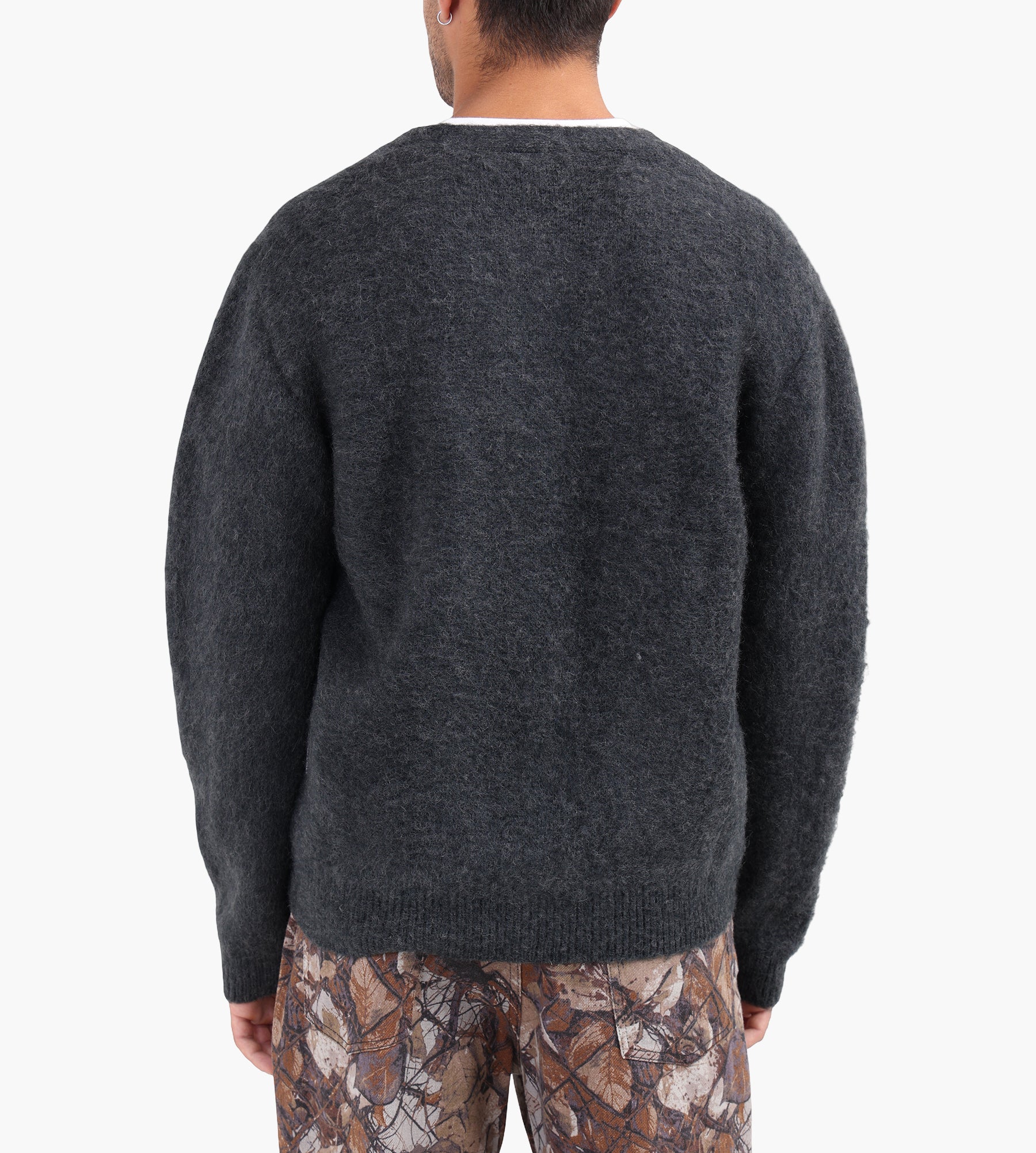 Gramicci Mohair Cardigan Charcoal