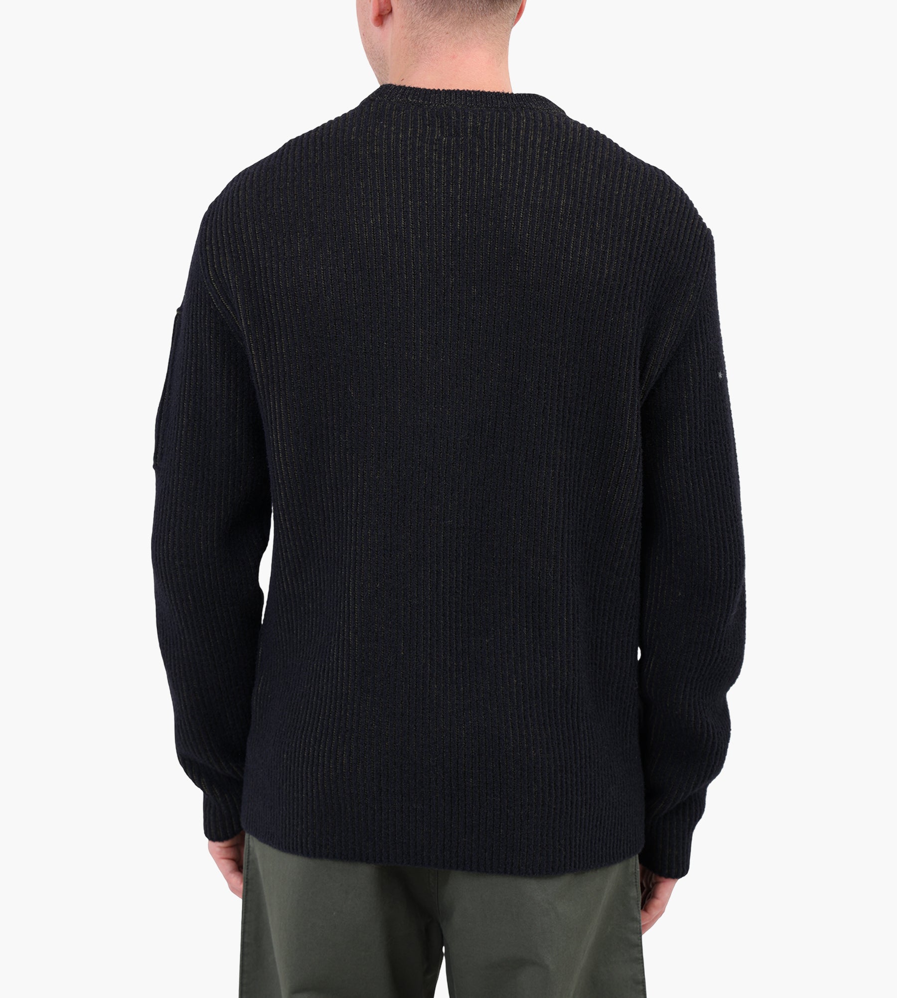 C.P. Company Knitwear Crew Neck In Fleece Knit Capers