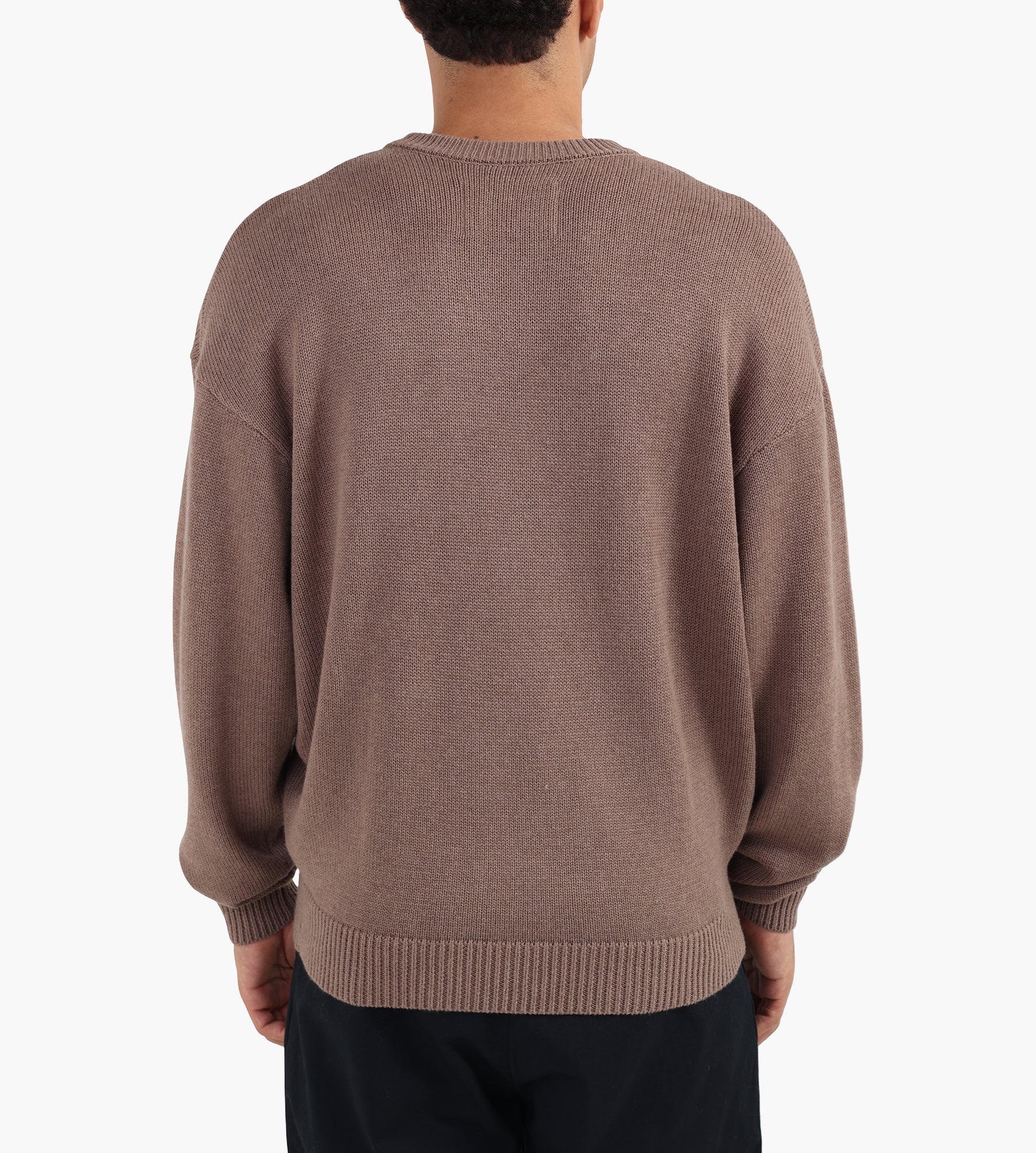 Ange Projects Rope Knit Sweater Brown