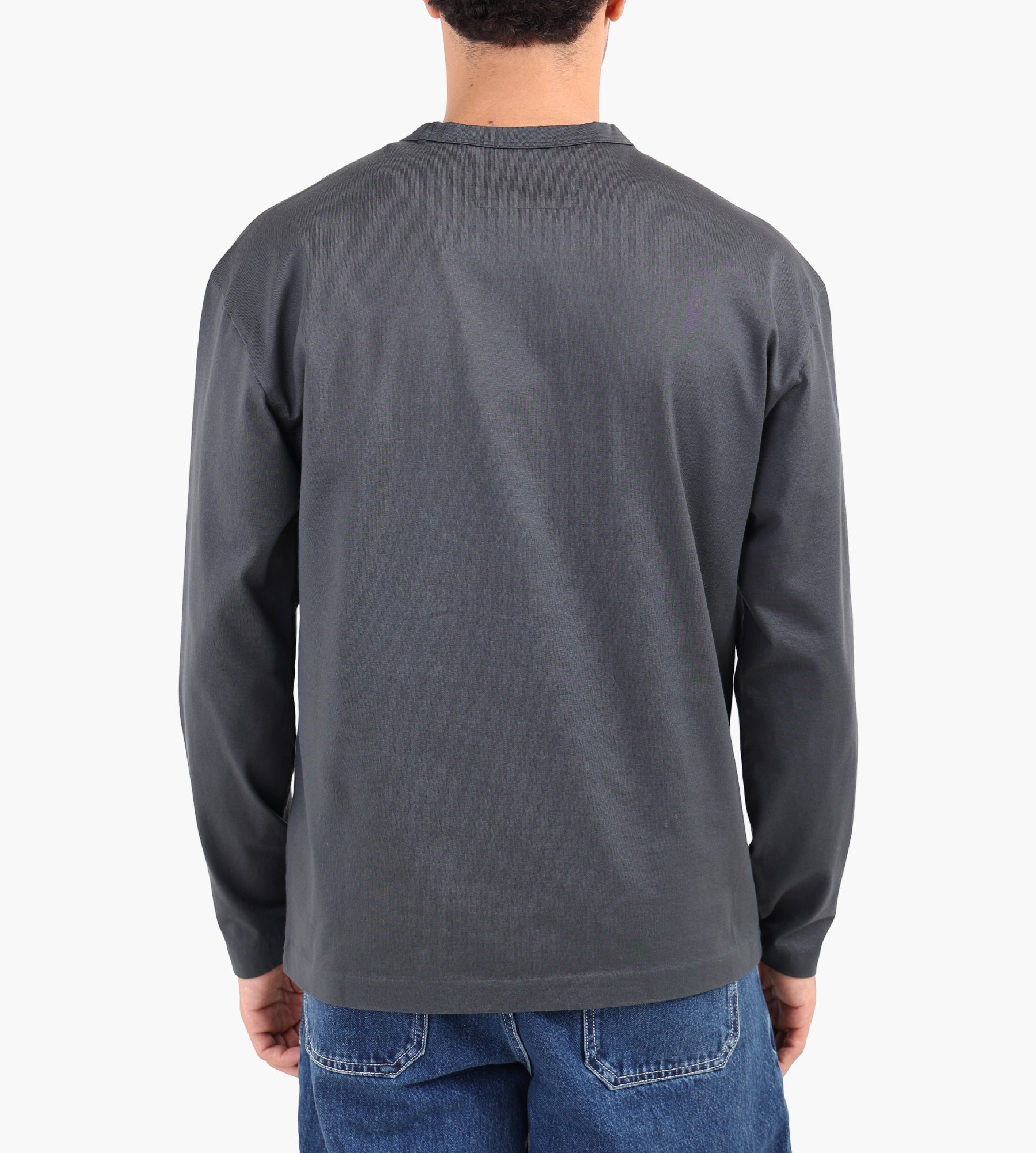 C.P. Company Mercerized Jersey 30/2 Twisted Longsleeve Dark Shadow