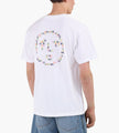 OLAF Dotted Face Tee Optical White