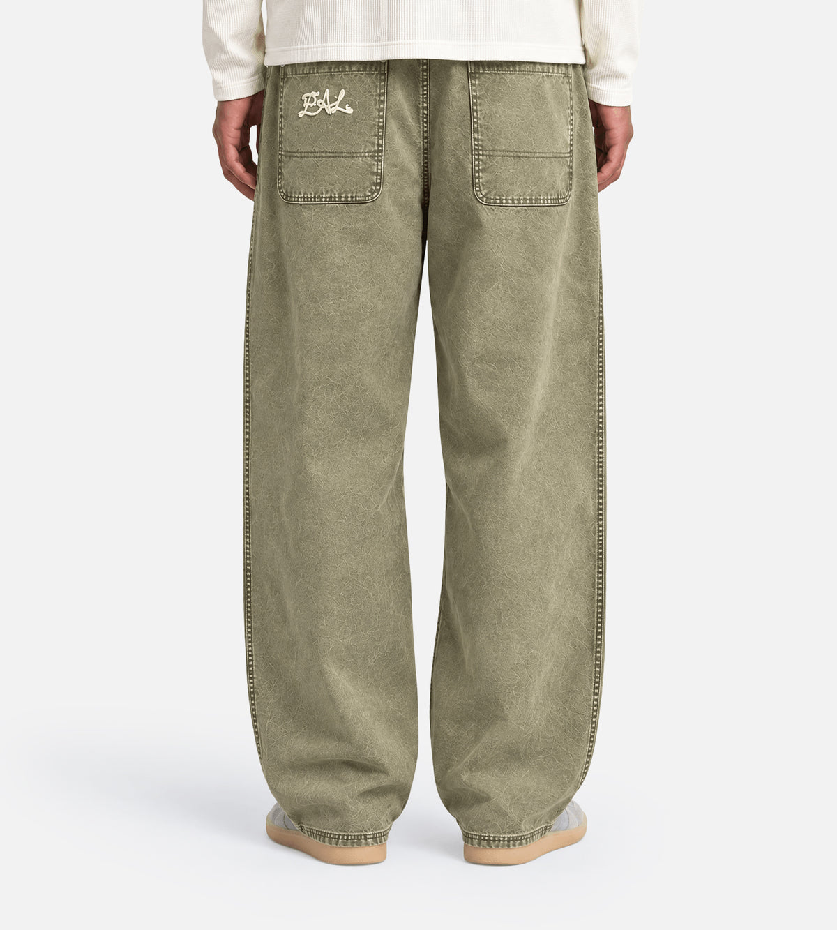 PAL Sporting Goods Gallop Barrel Leg Trousers Washed Sage