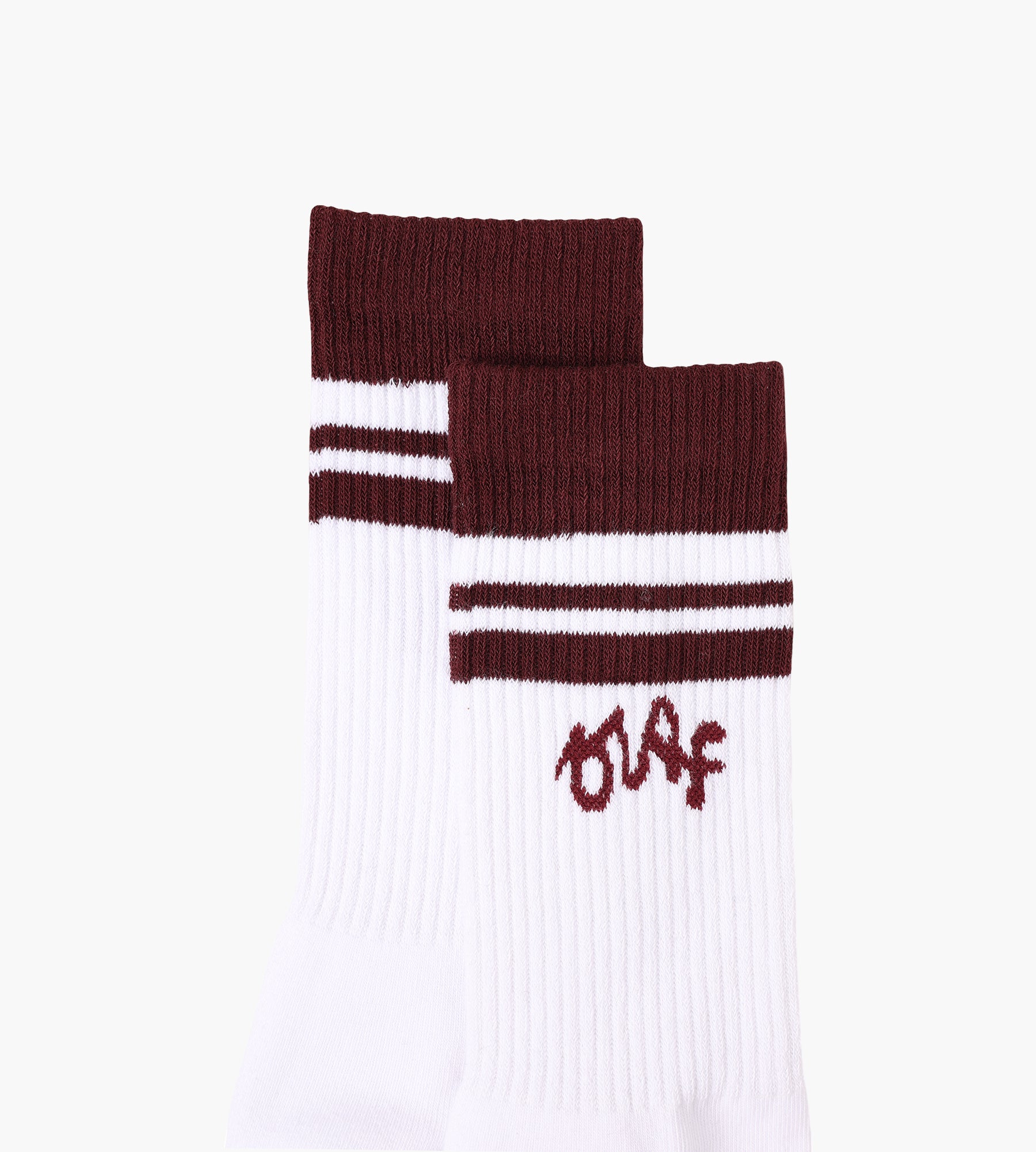 OLAF Varsity Socks Optical White