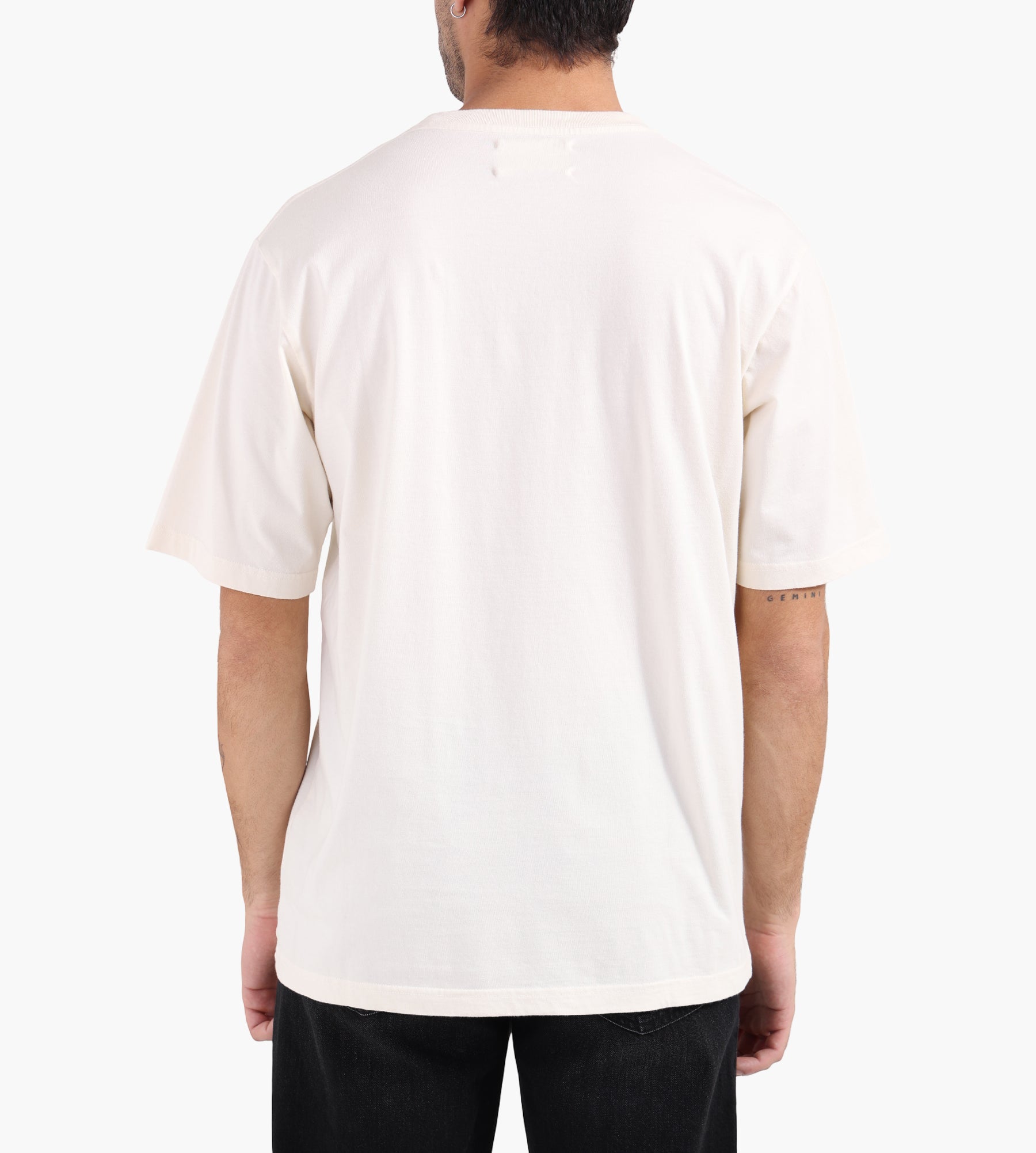 Pinkorange  Logo T-shirt Off-White