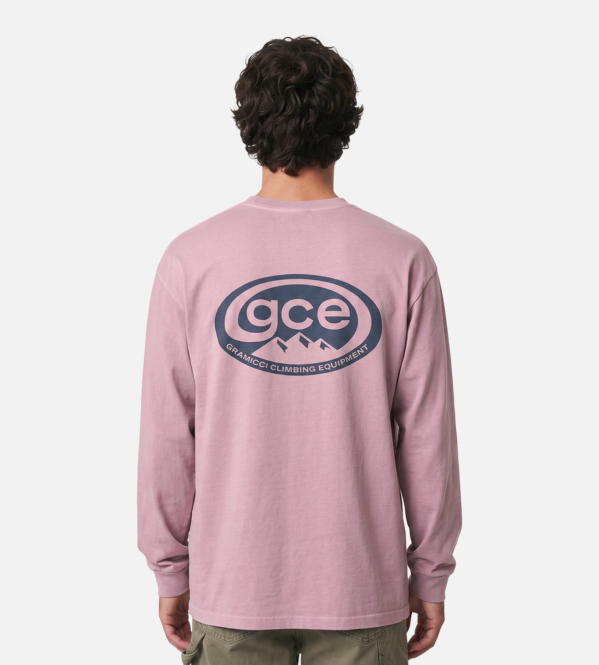 Gramicci GCE Longsleeve Pigment Dyed Lilac Pigment