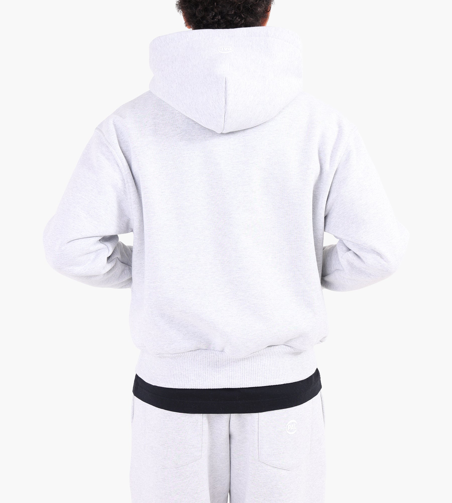 PAL Sporting Goods The Cyr Full Zip Hoodie Light Gray Marl