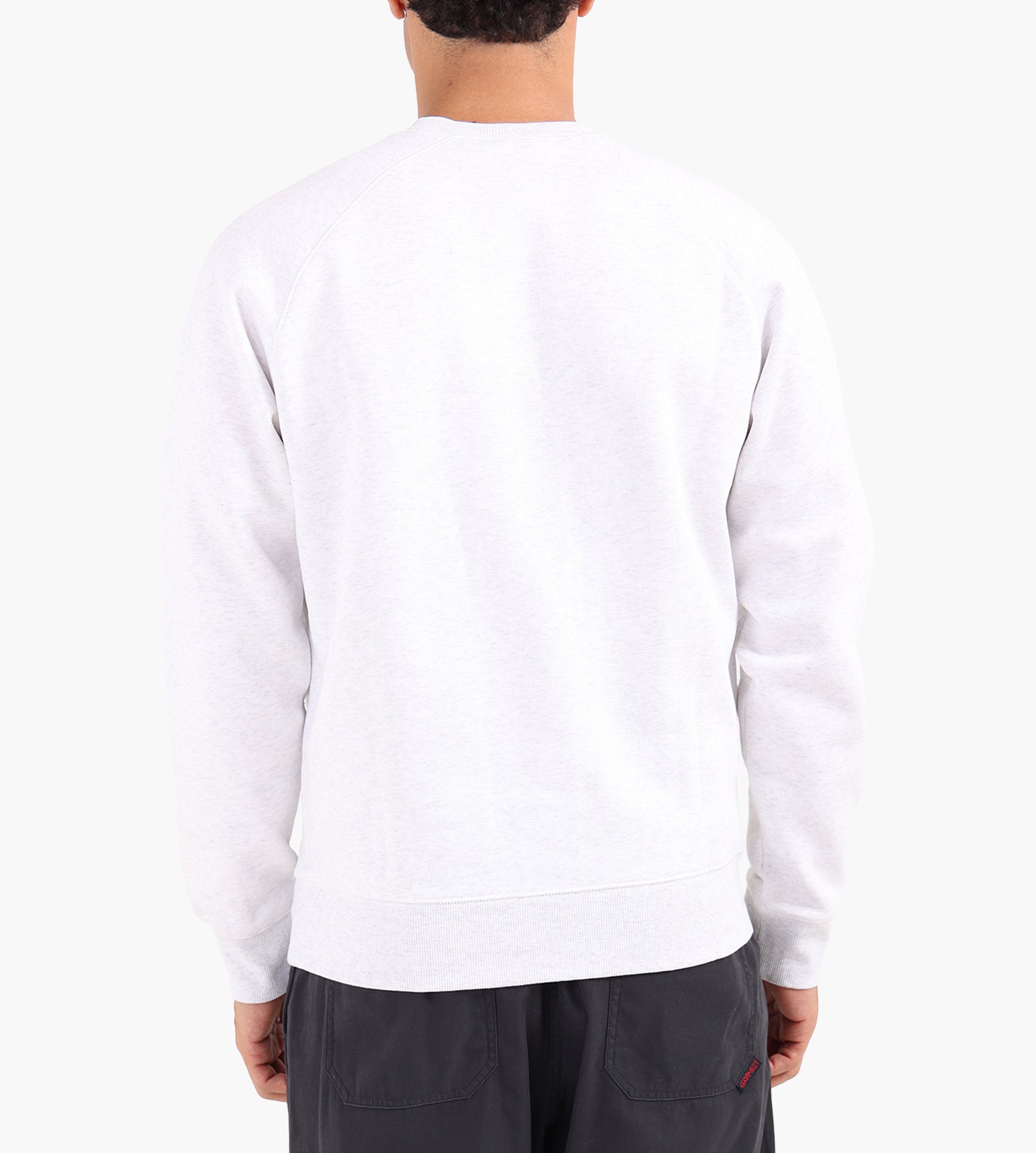Carhartt WIP Chase Sweater Ash Heather Gold