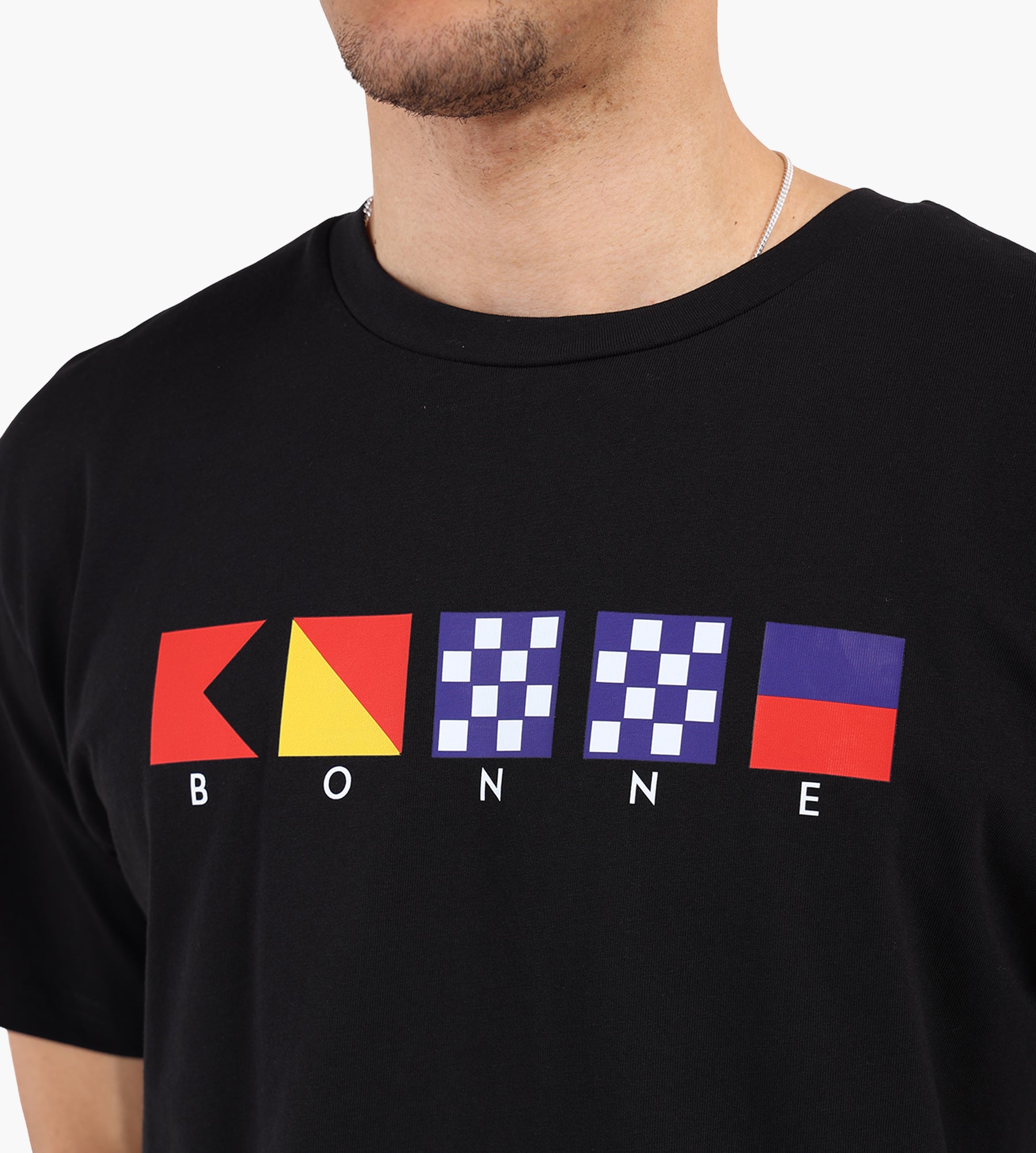 BONNE T-shirt Bonne Signs Black