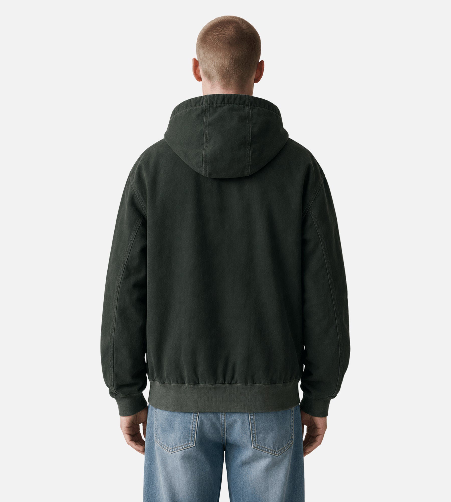 Carhartt WIP OG Active Jacket Raven Stone Canvas