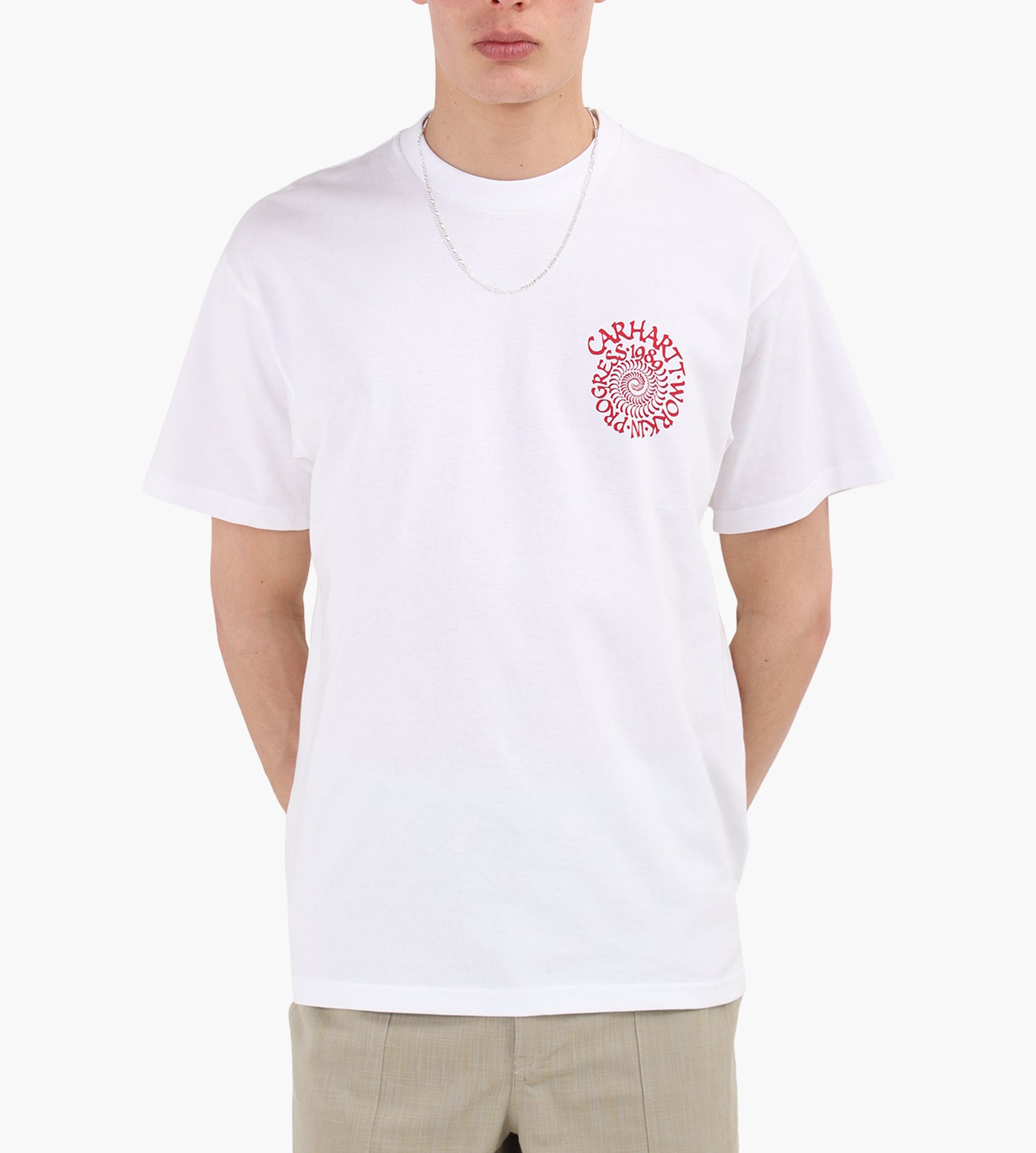 Carhartt WIP Spirals T-Shirt White