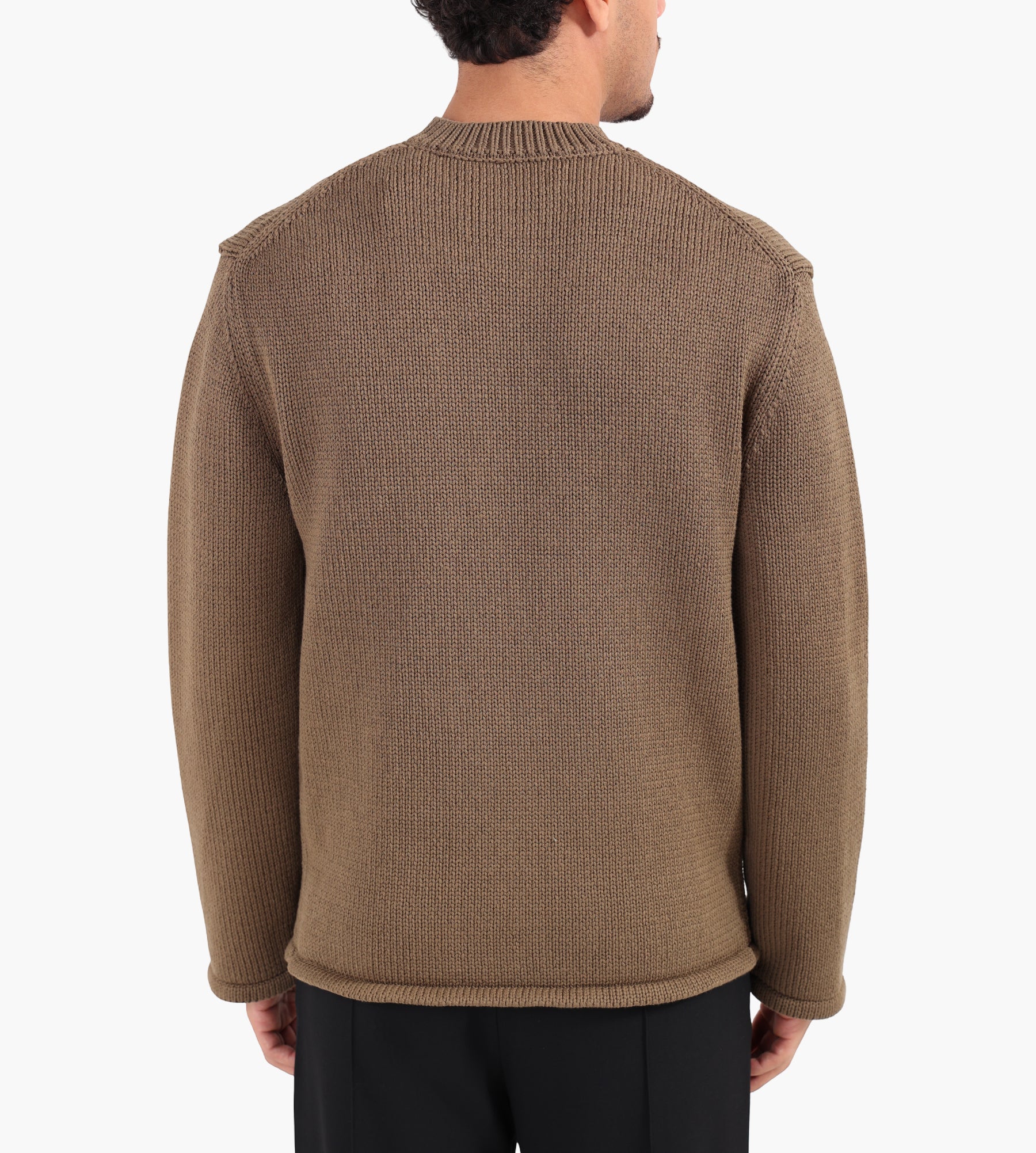 OAMC Peacemaker Shoulder Zip Knit Beige