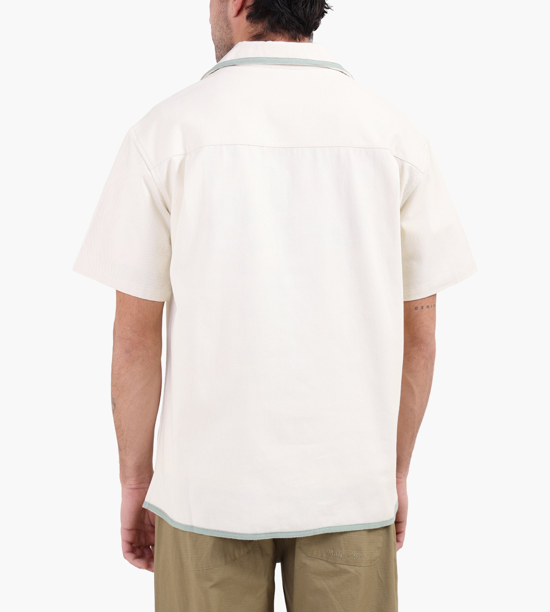 Drôle de Monsieur Chemise Brodèe Musiciens Off White