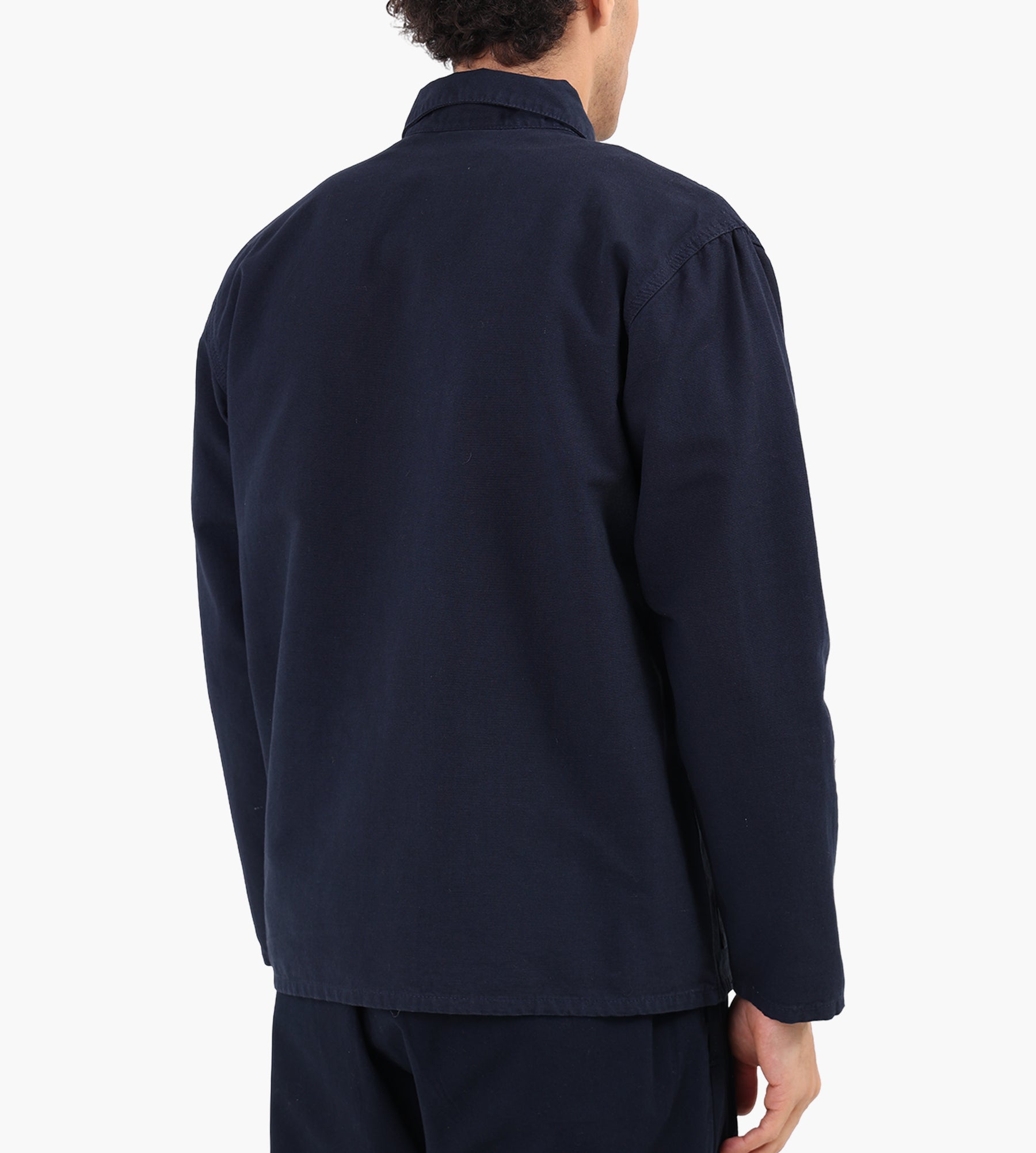 Service Works Canvas Chore Shirt Dark Navy