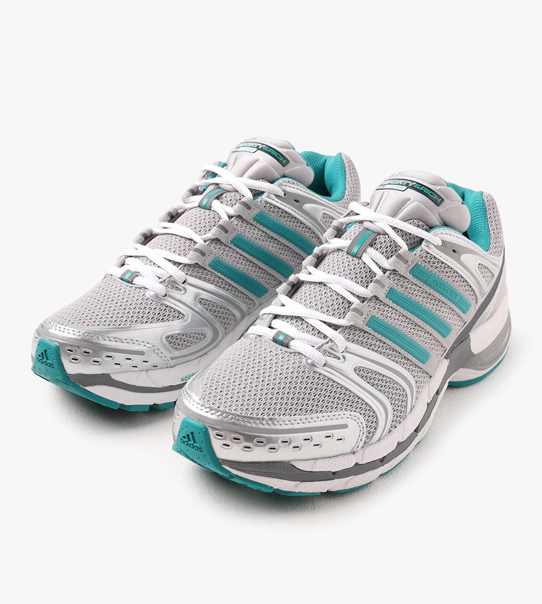 Adidas x Sporty & Rich Adistar Control 5 S Gretwo Purtea Silvmt