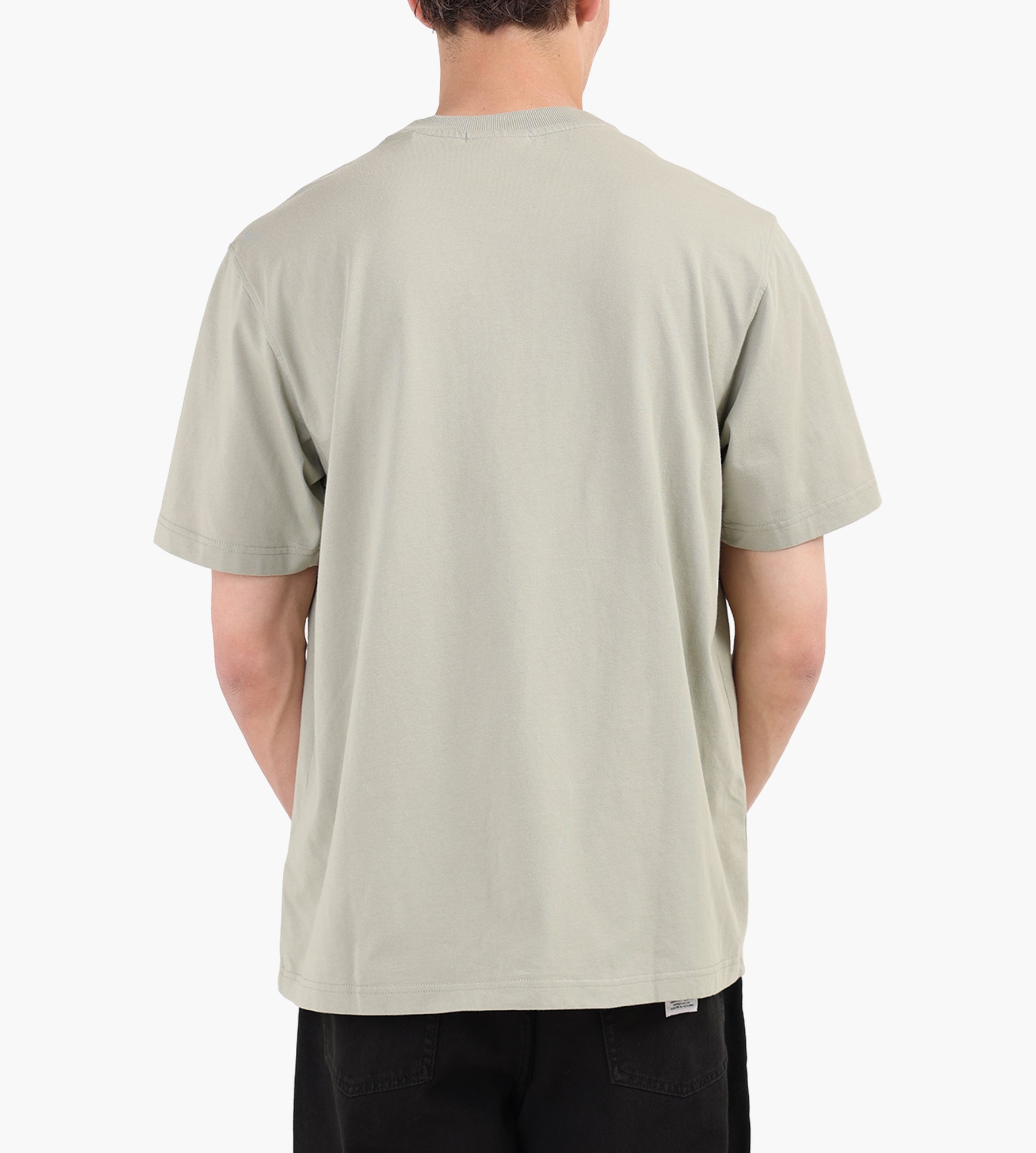NN.07 Adam EMB Tee 3209 Sage Green