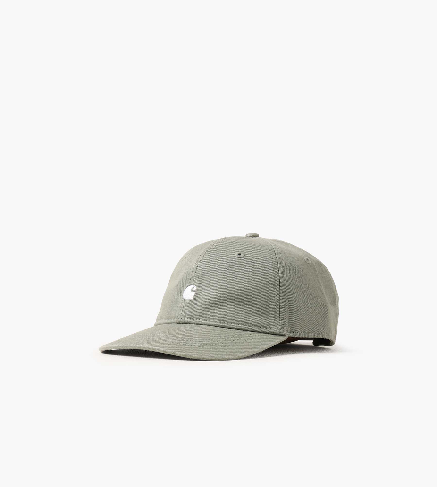 Carhartt WIP Madison Logo Cap Shady Green White