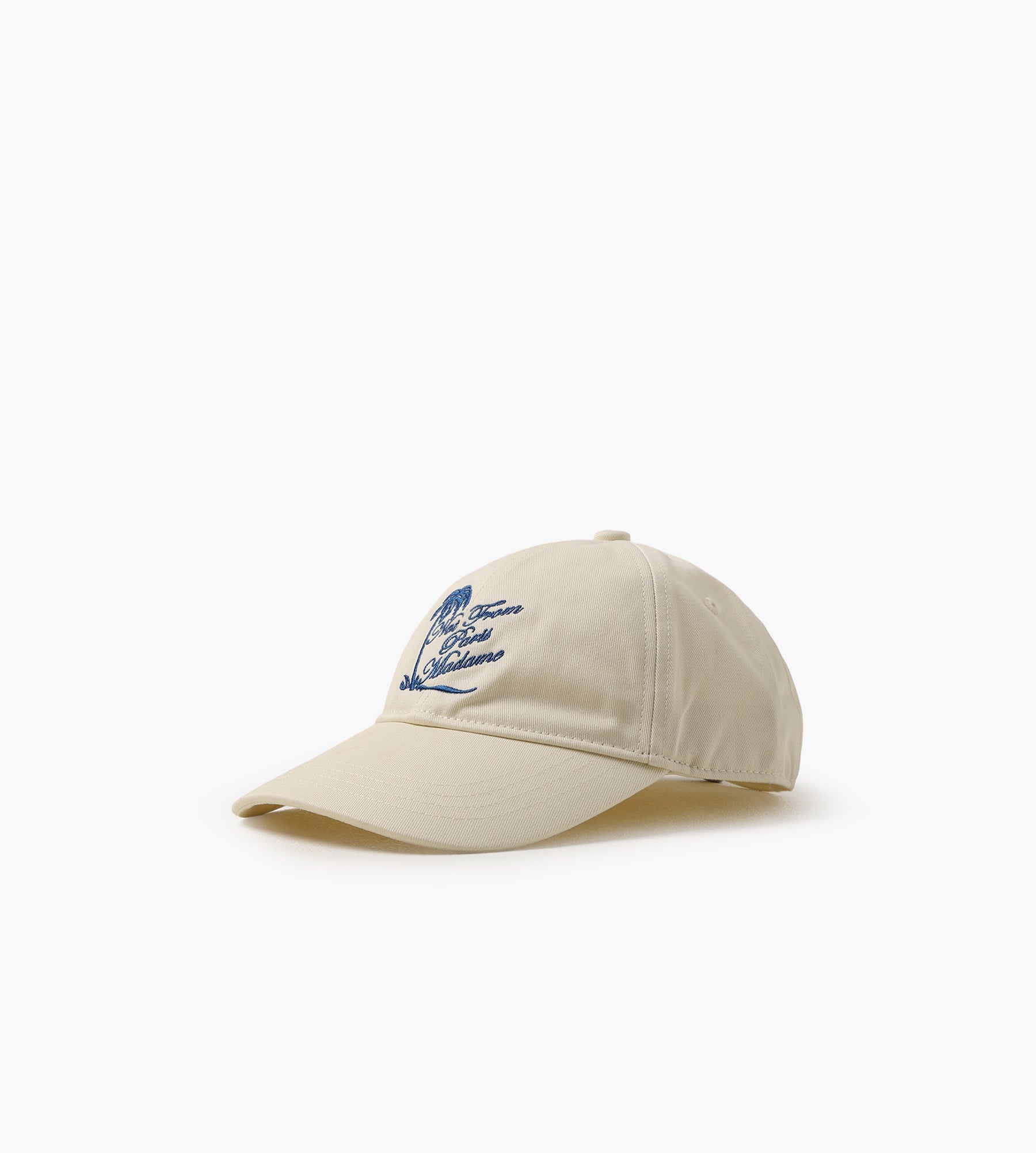 Drôle de Monsieur Casquette Slogan Palmier Off White