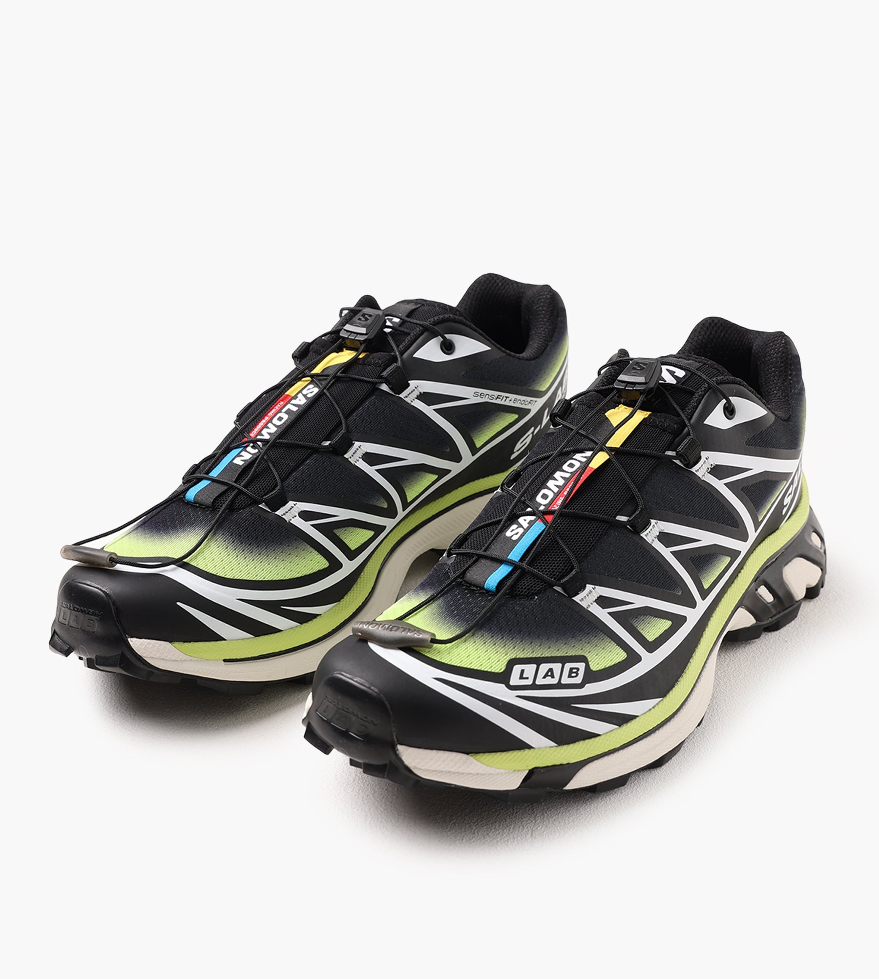 Salomon XT-6 SKYLINE Black Maritime Blue Sharp Green